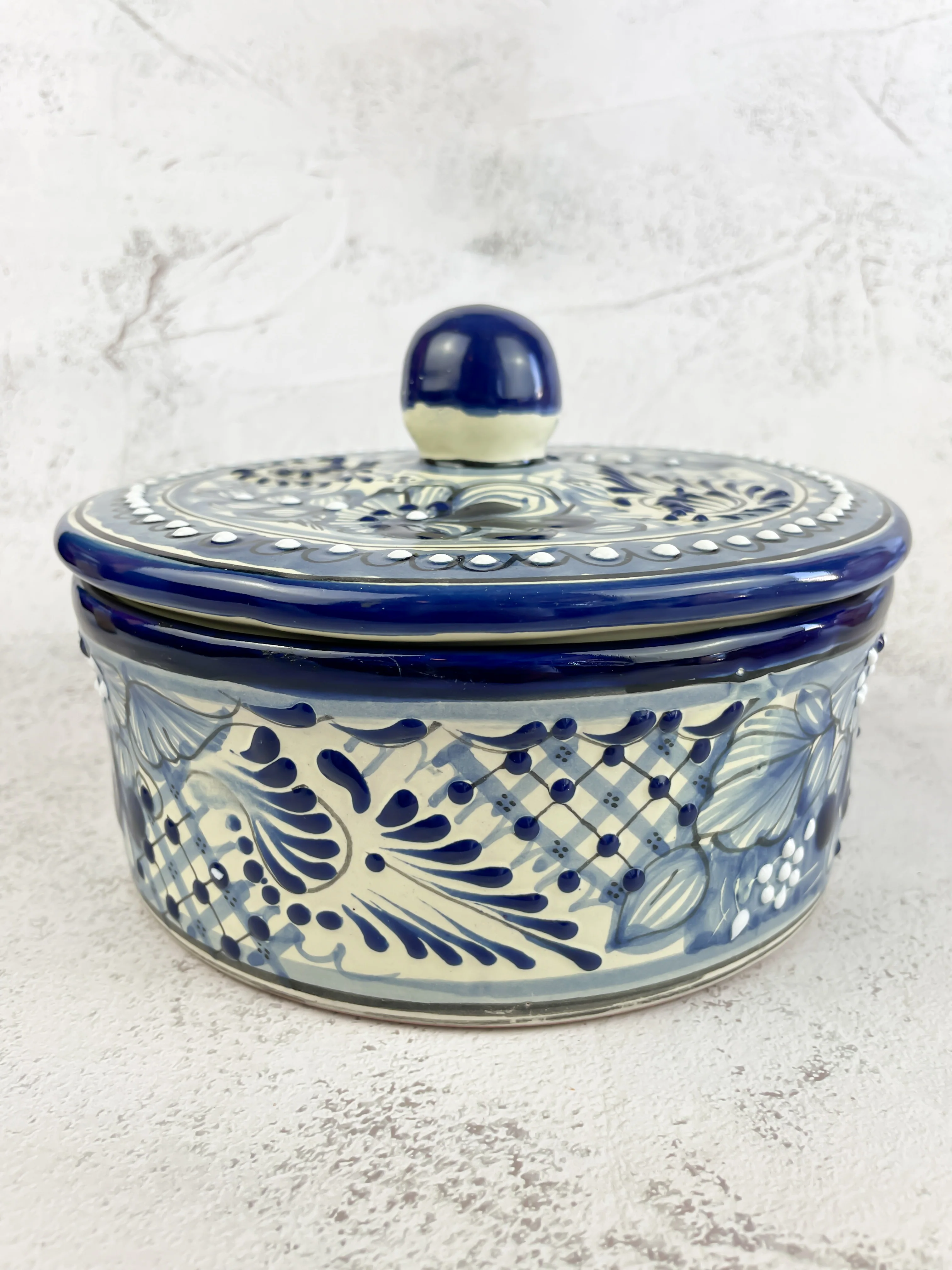Mexican Tortilla Warmer Server Talavera Tortilla Holder Tortillero - Image 9