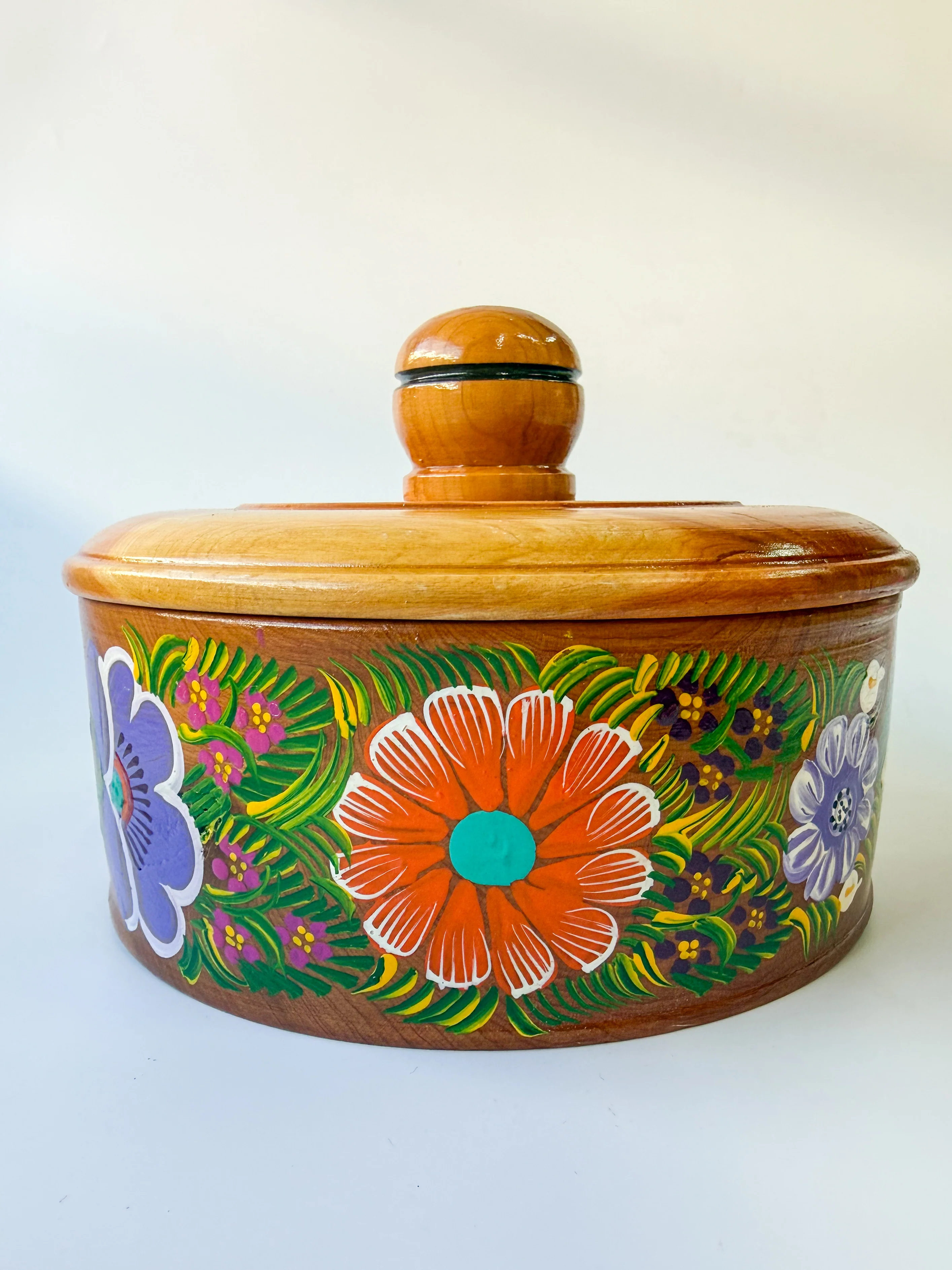 Mexican Tortilla Warmer Server Wood Tortilla Holder Tortillero de Madera - Image 10