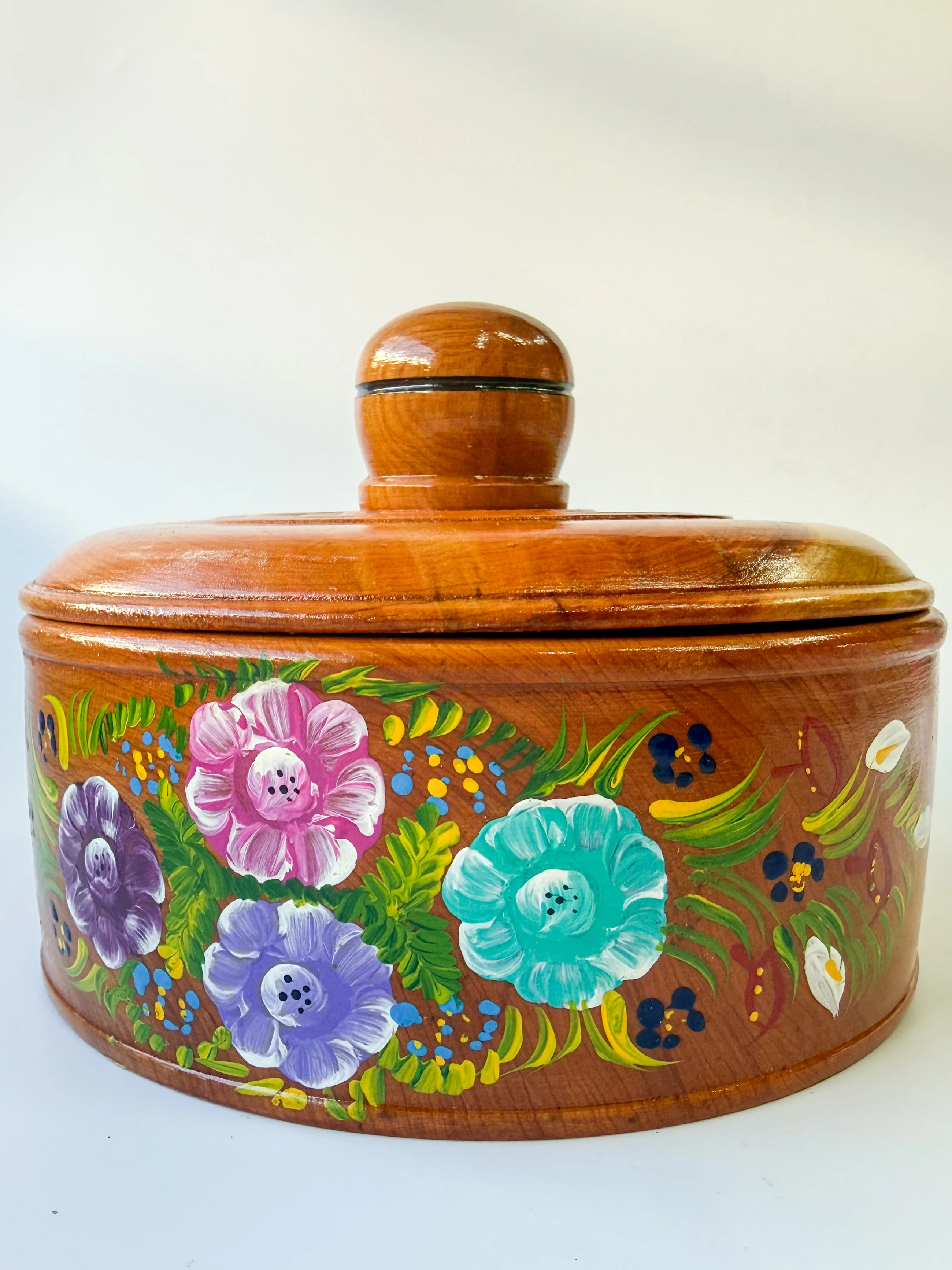 Mexican Tortilla Warmer Server Wood Tortilla Holder Tortillero de Madera - Image 11