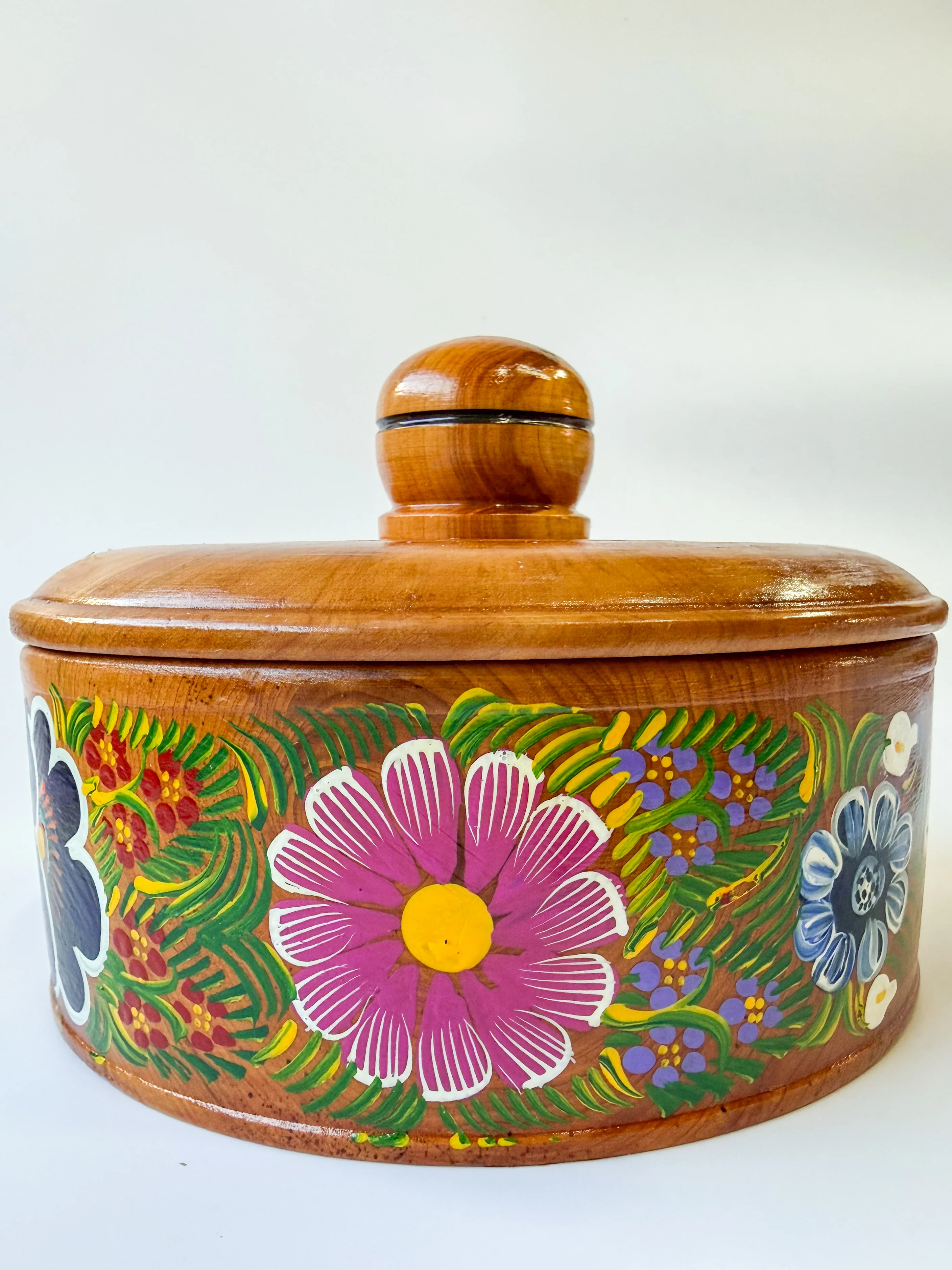 Mexican Tortilla Warmer Server Wood Tortilla Holder Tortillero de Madera - Image 12