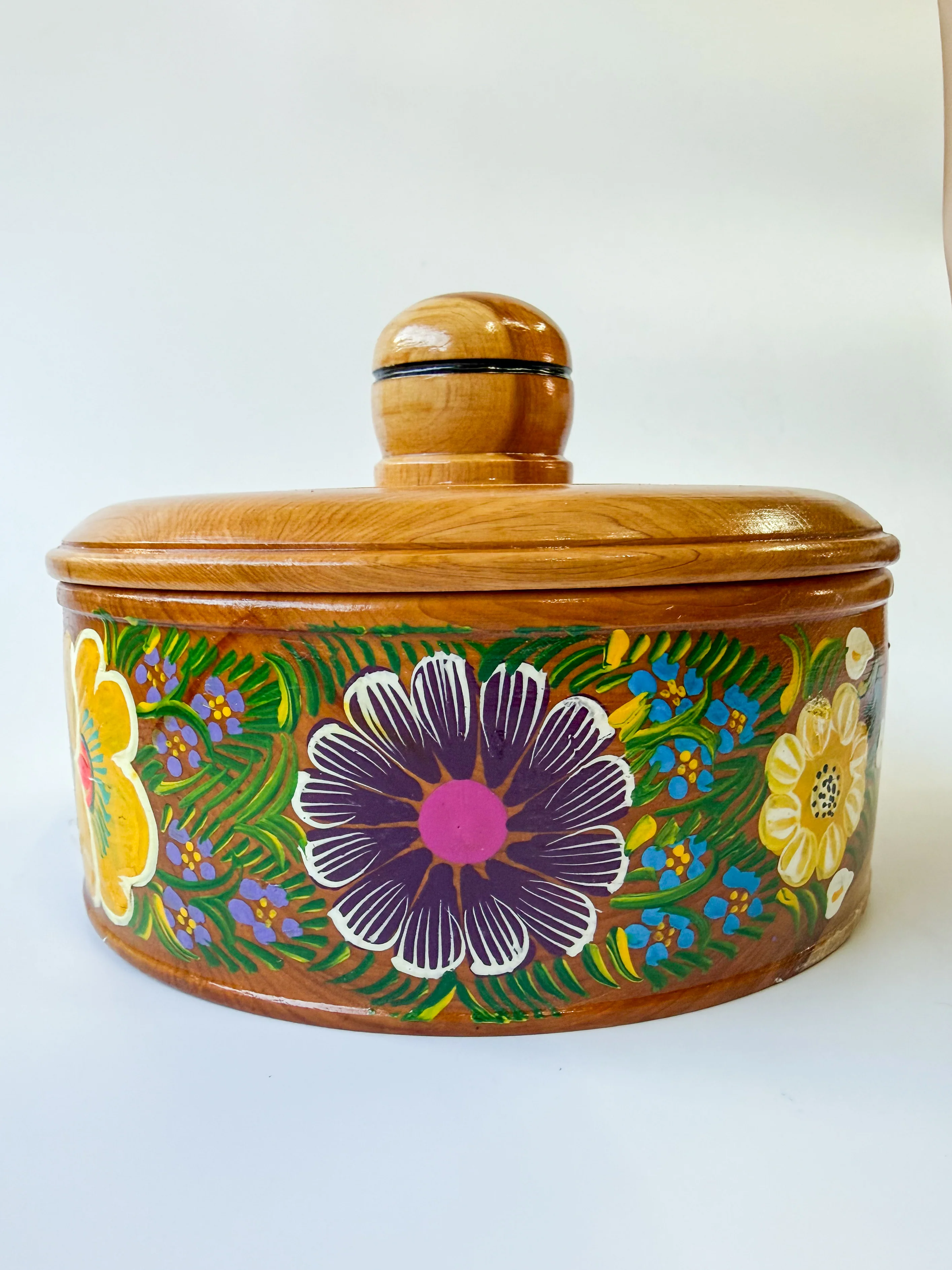 Mexican Tortilla Warmer Server Wood Tortilla Holder Tortillero de Madera - Image 13