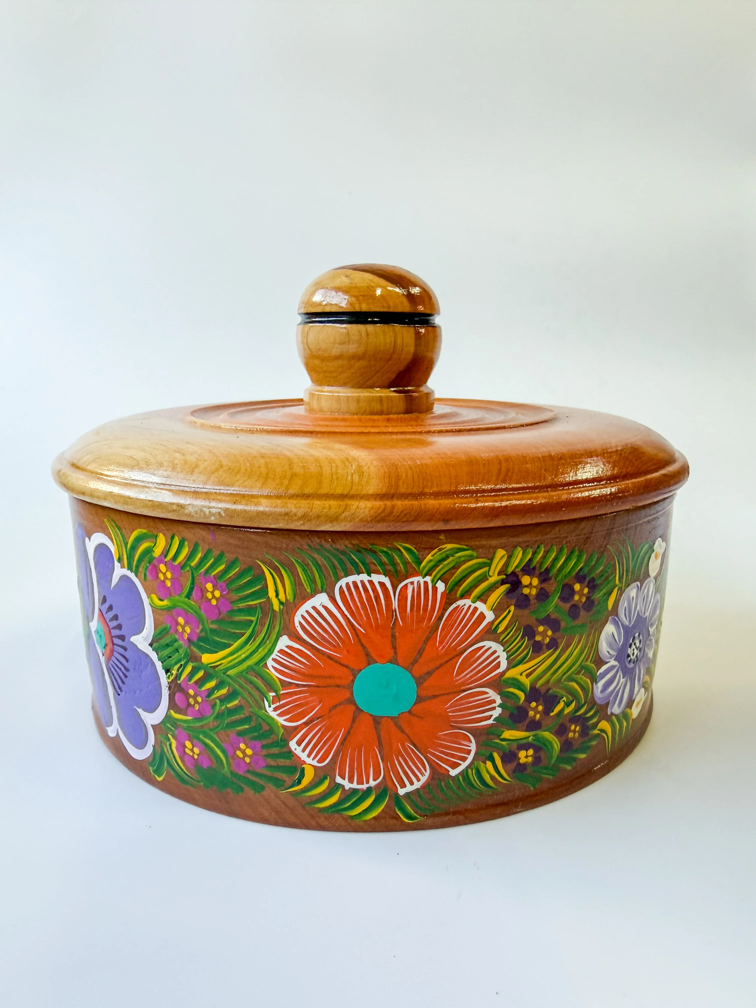 Mexican Tortilla Warmer Server Wood Tortilla Holder Tortillero de Madera - Image 16