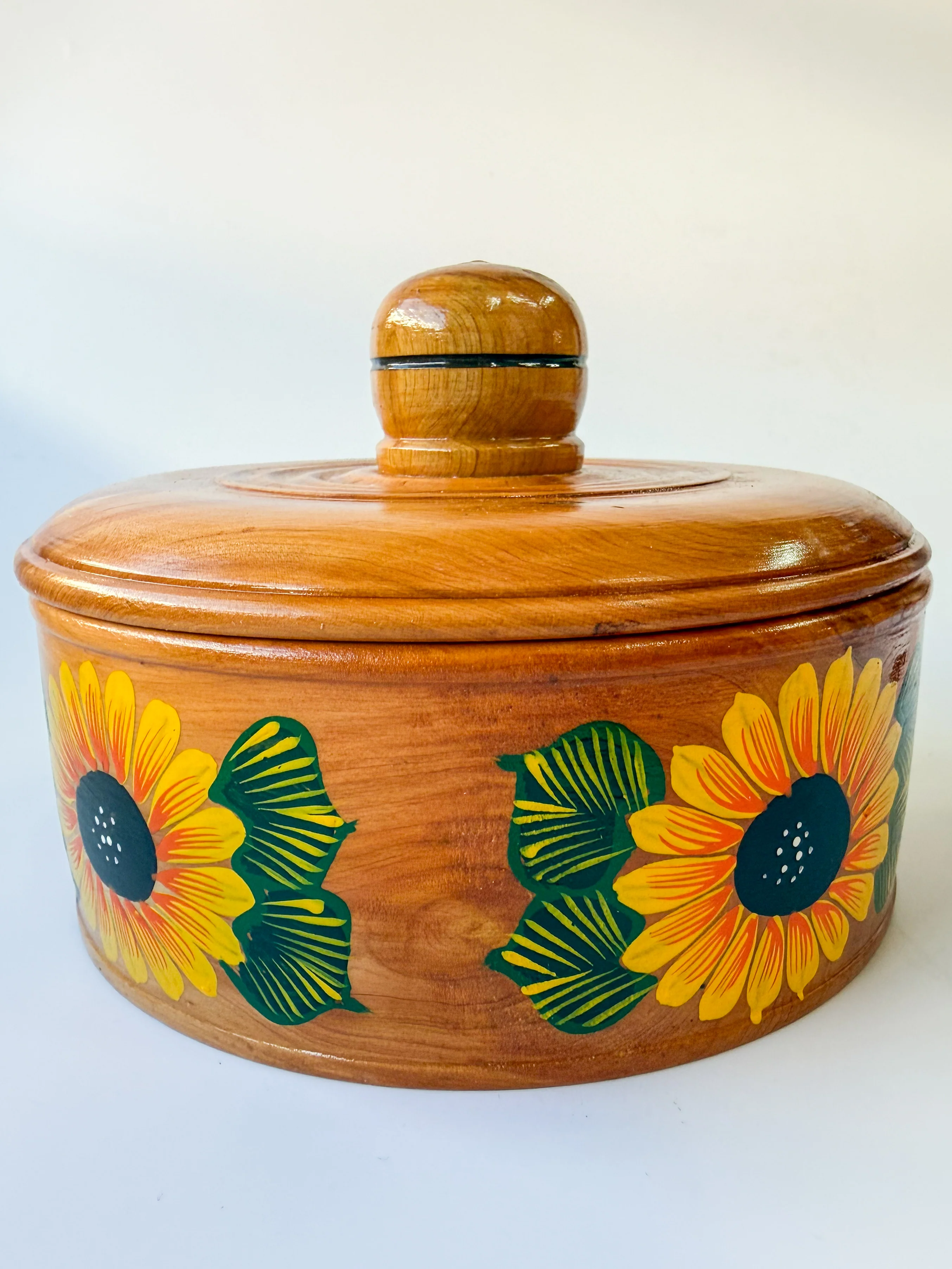 Mexican Tortilla Warmer Server Wood Tortilla Holder Tortillero de Madera - Image 19