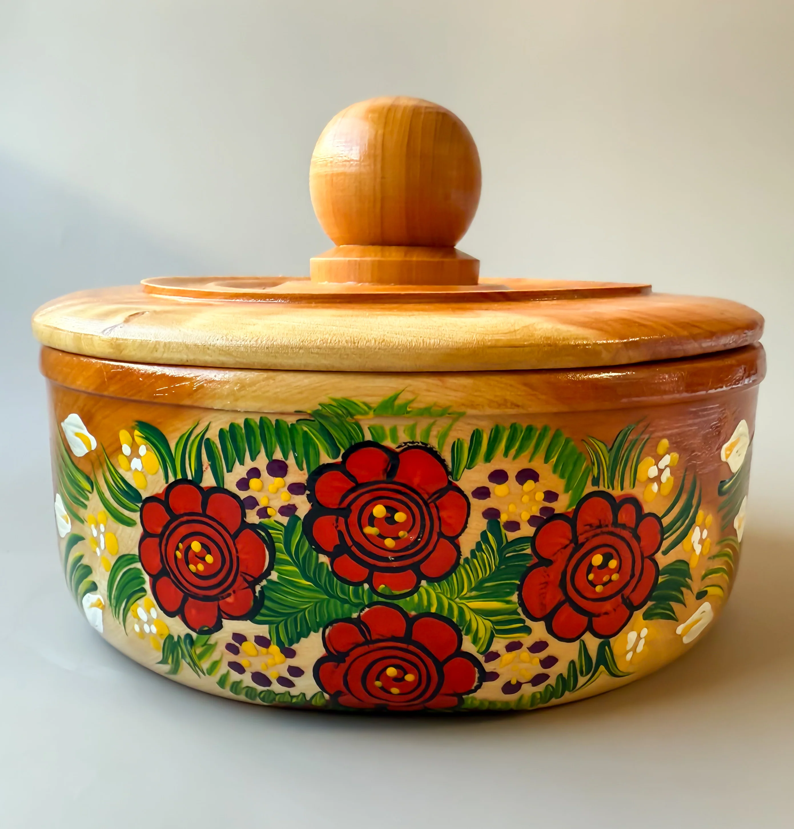 Mexican Tortilla Warmer Server Wood Tortilla Holder Tortillero de Madera - Image 4