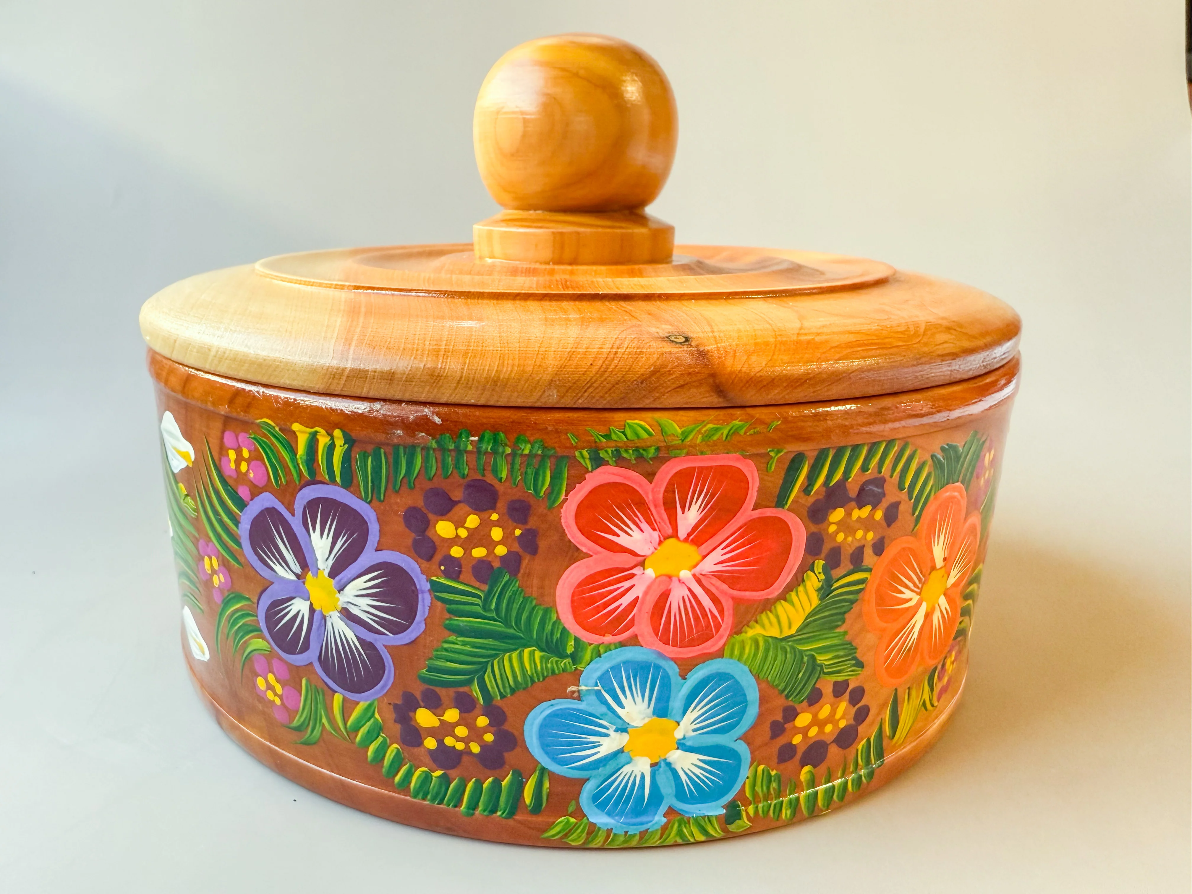 Mexican Tortilla Warmer Server Wood Tortilla Holder Tortillero de Madera - Image 5