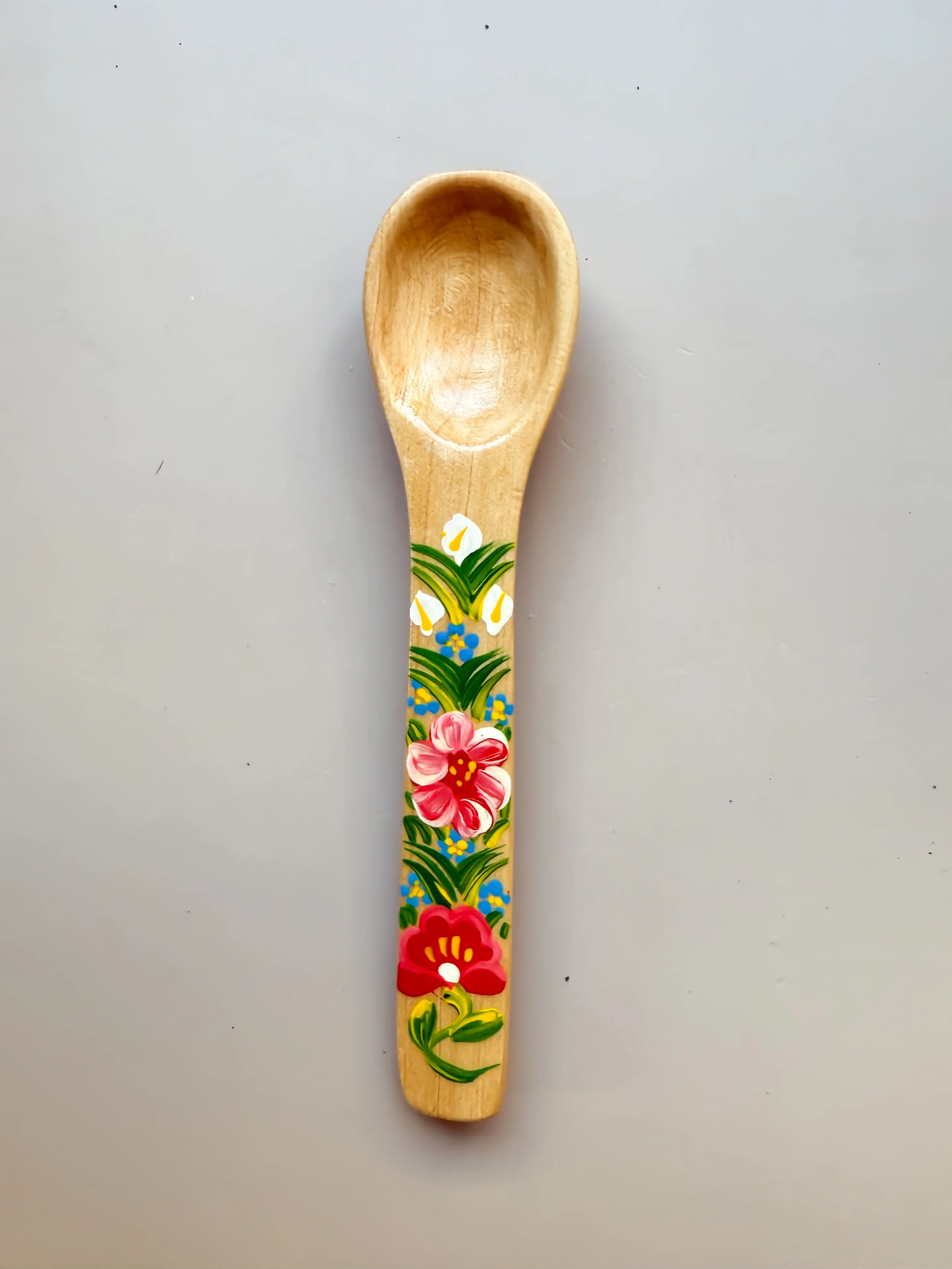 Mexican Spoons Colored Wooden Spoons Cucharas de Madera - Image 3