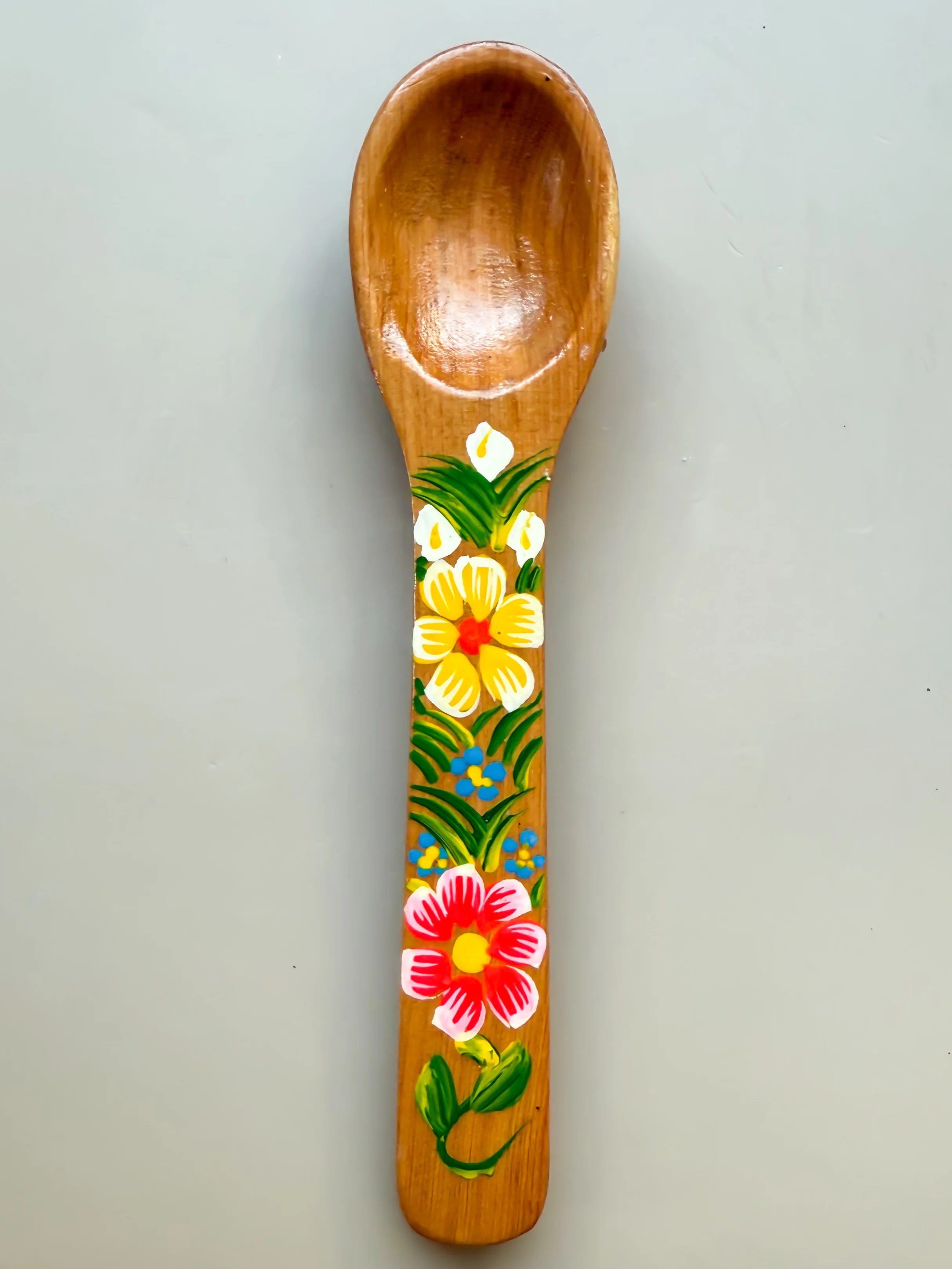 Mexican Spoons Colored Wooden Spoons Cucharas de Madera - Image 4
