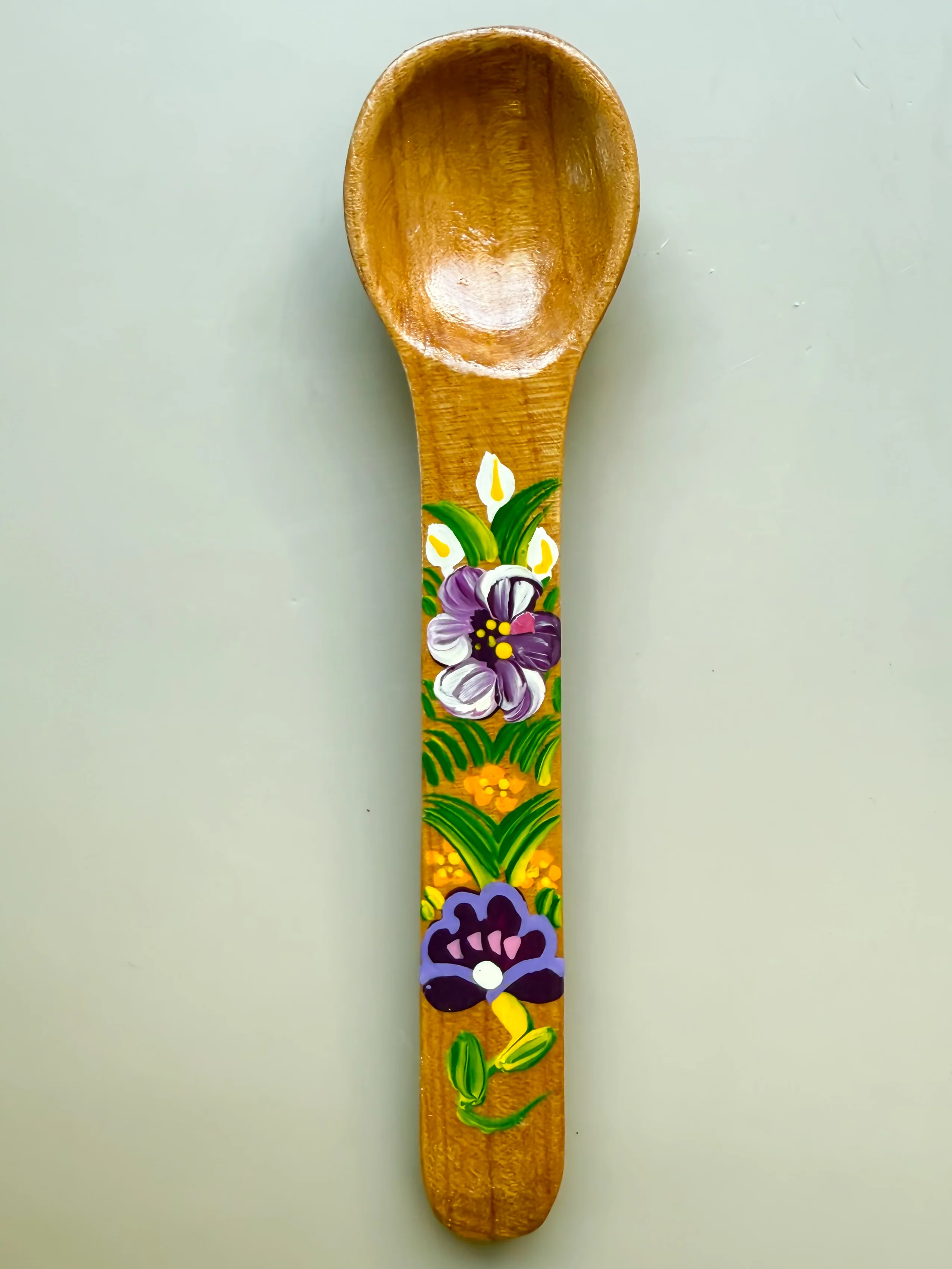 Mexican Spoons Colored Wooden Spoons Cucharas de Madera - Image 6