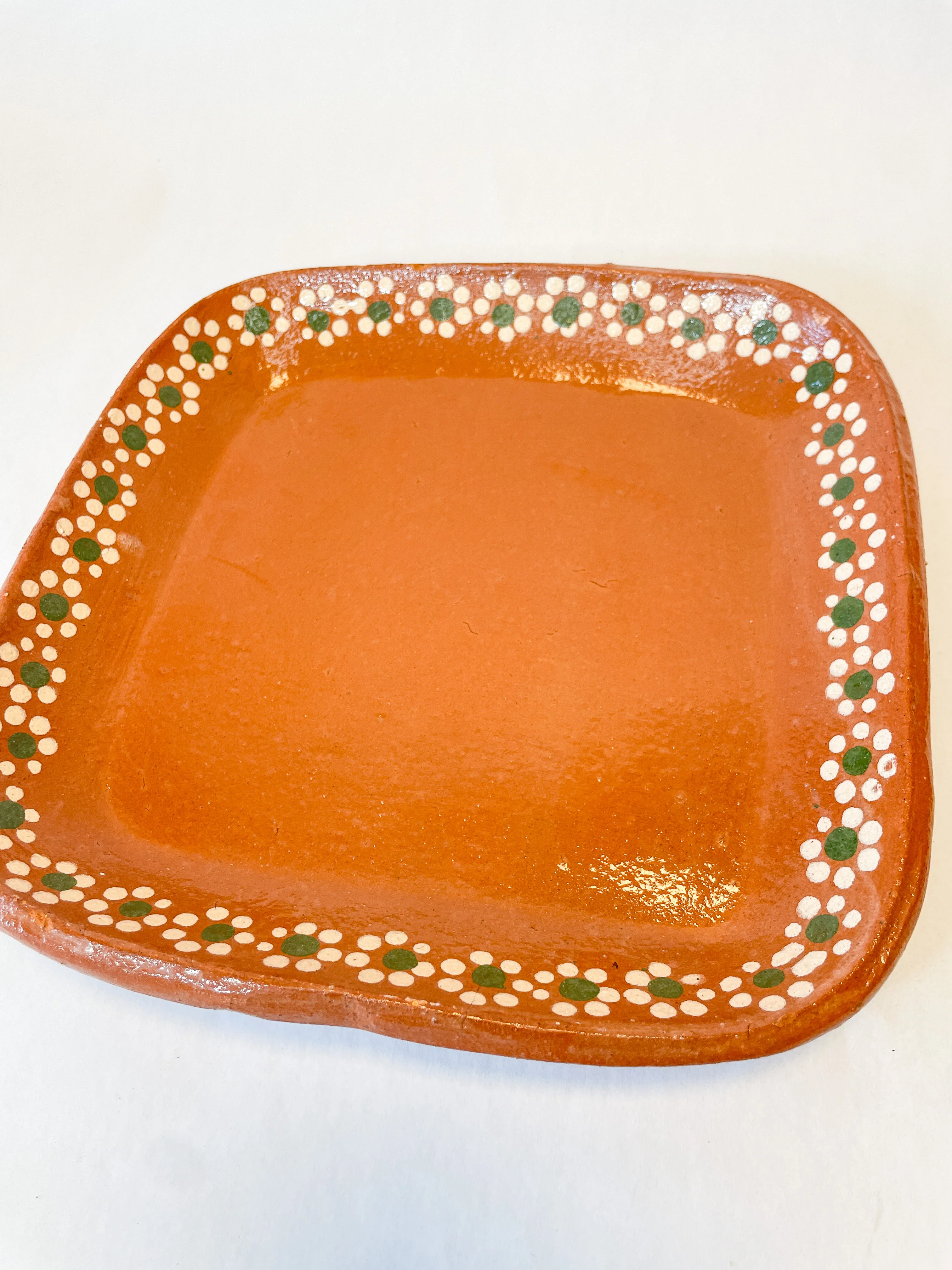 Mexican Plate Clay Set of 4 - Plato Barro - Image 2