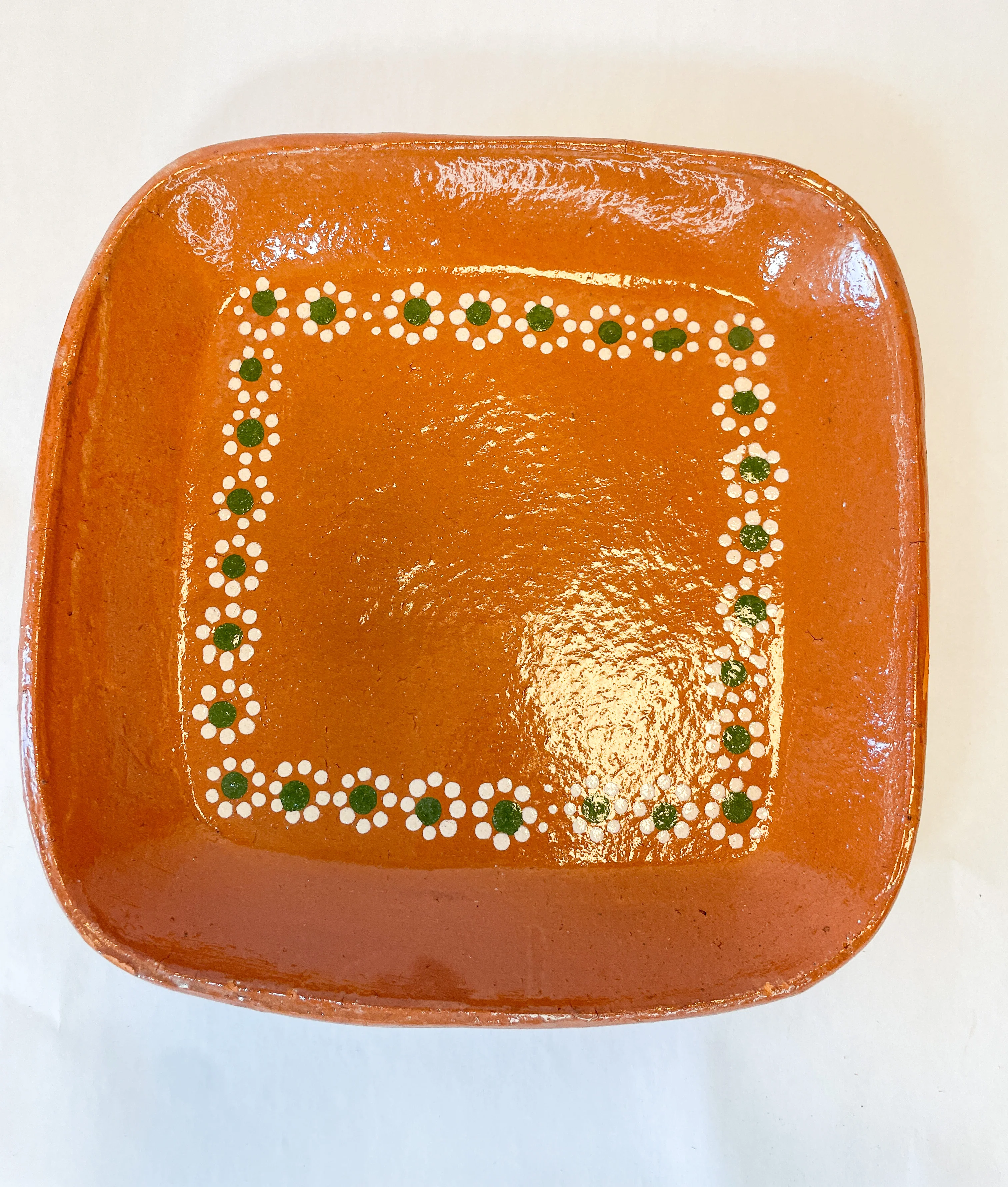 Mexican Plate Clay Set of 4 - Plato Barro - Image 3