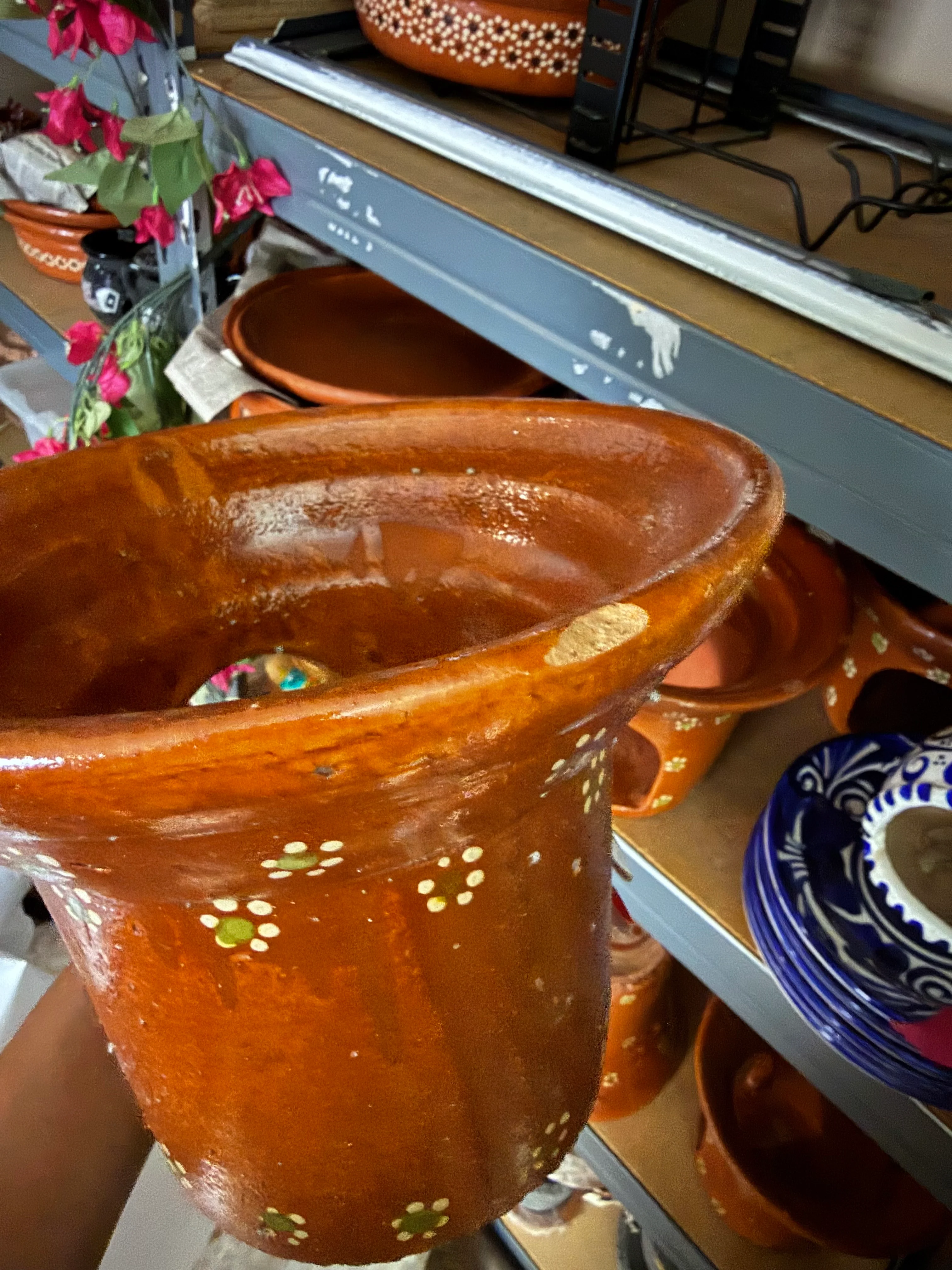 Mexican Clay Chafing Dish 1pc - Bracero Anafre Barro Final Sale - Image 8
