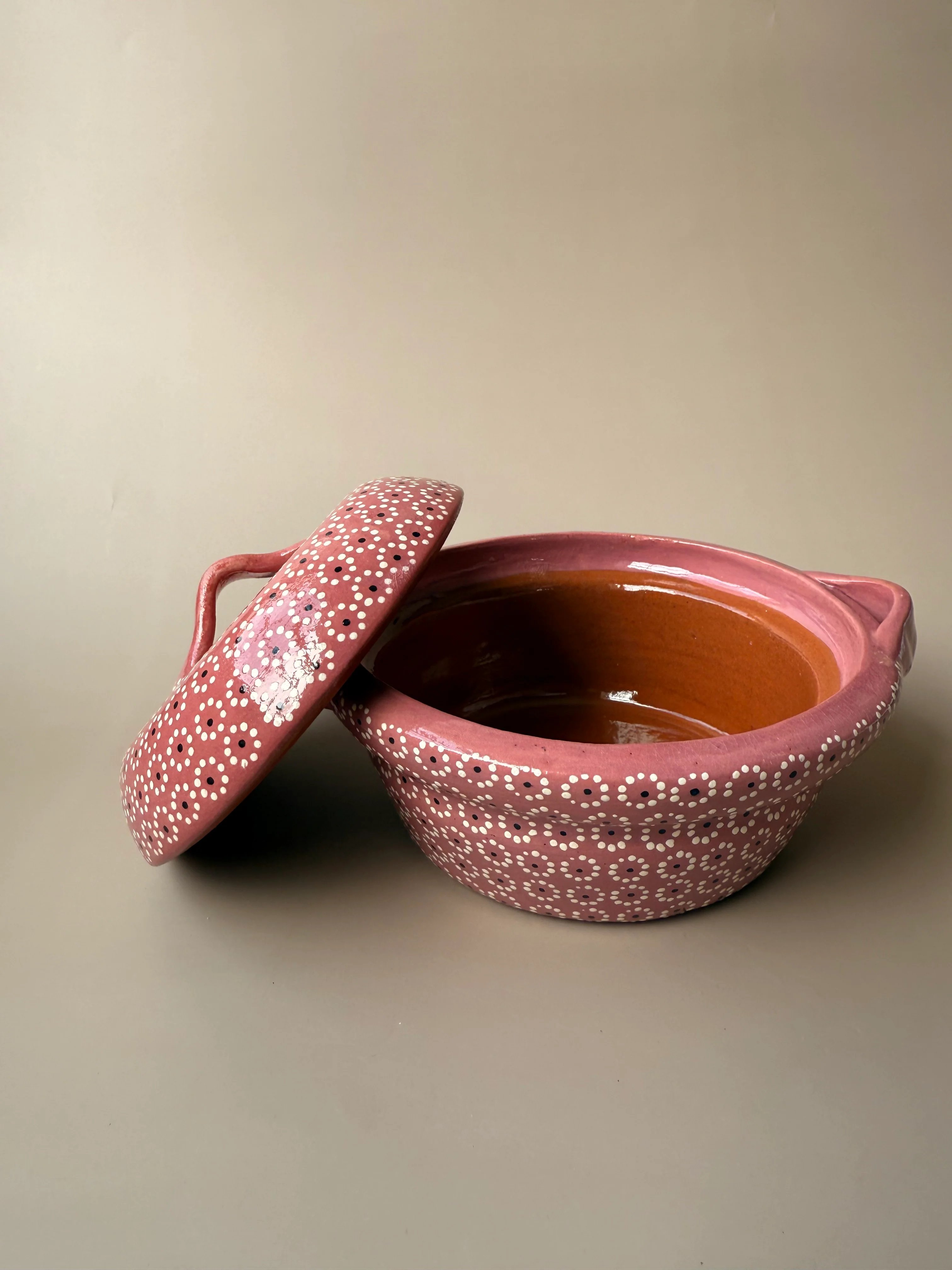 Michoacan Capulineado Clay Small Cazuelas - Cazuelitas De Barro - Image 15