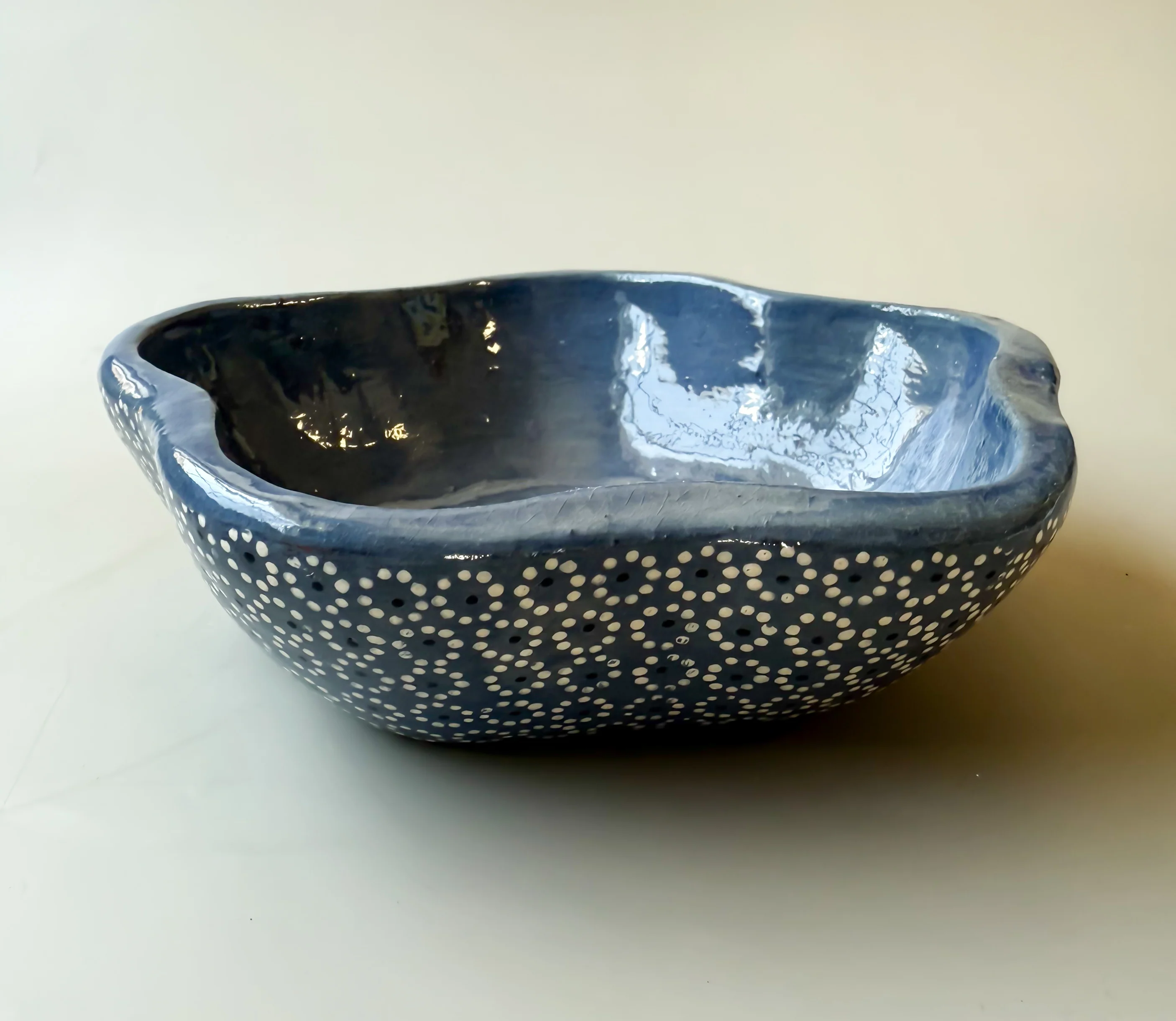 Michoacan Capulineado Clay Plate Flower Shaped Plato Flor Capula - Image 10