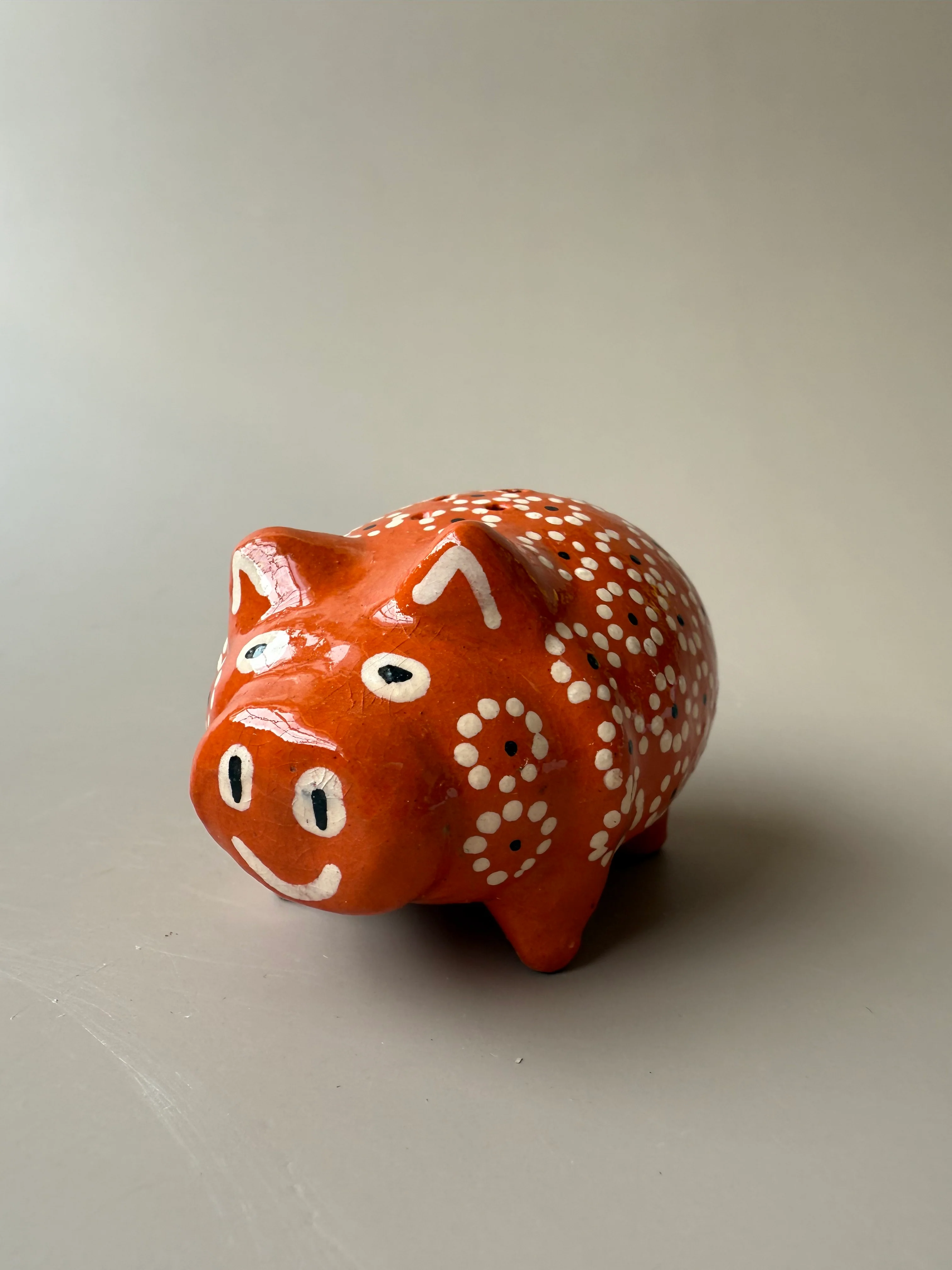 Mexican Clay Salt And Pepper Shakers - Marranito Salerno's