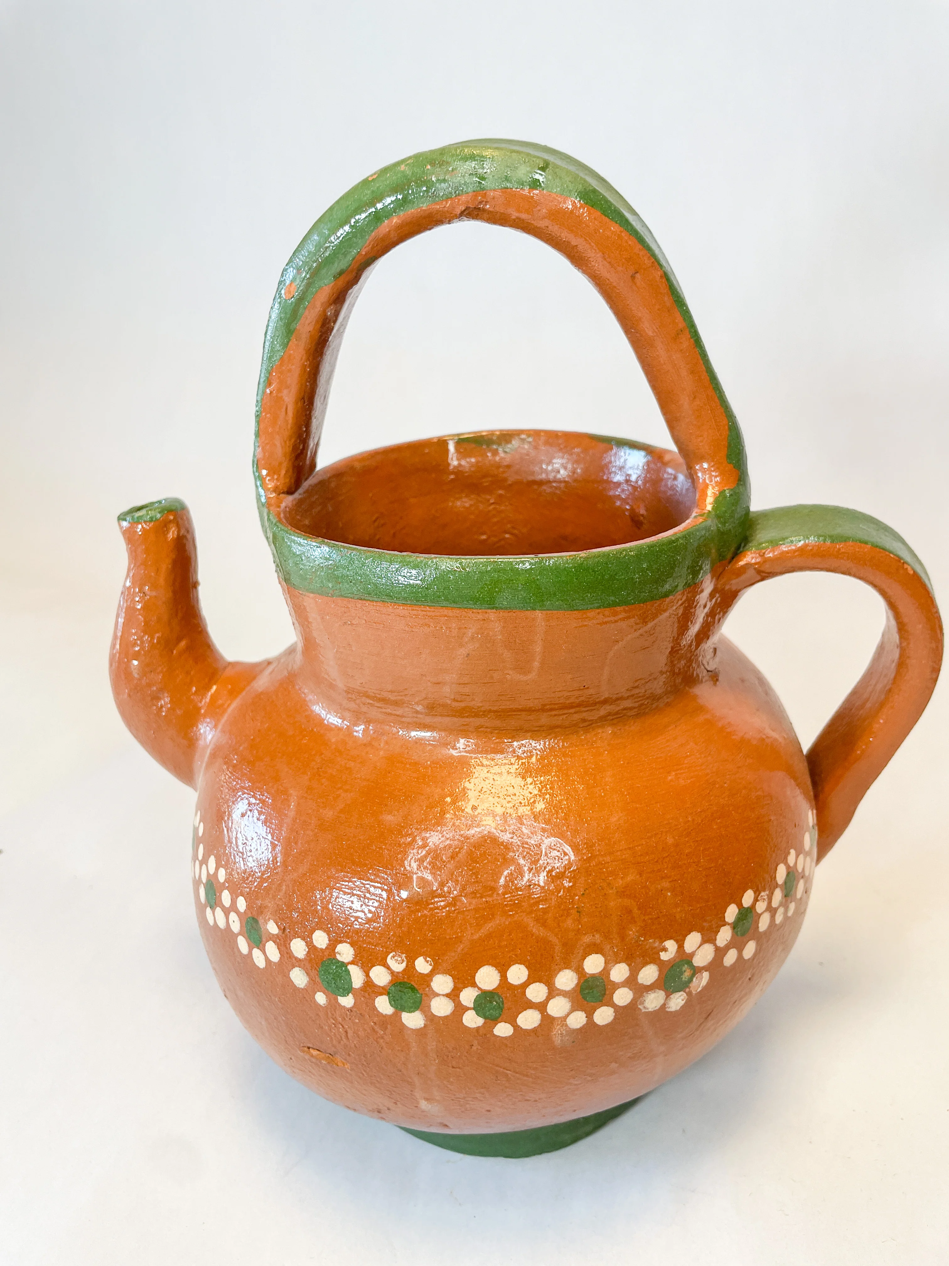 Traditional Clay Tea Pot Coffee Pot - Tetera de Barro - Image 3