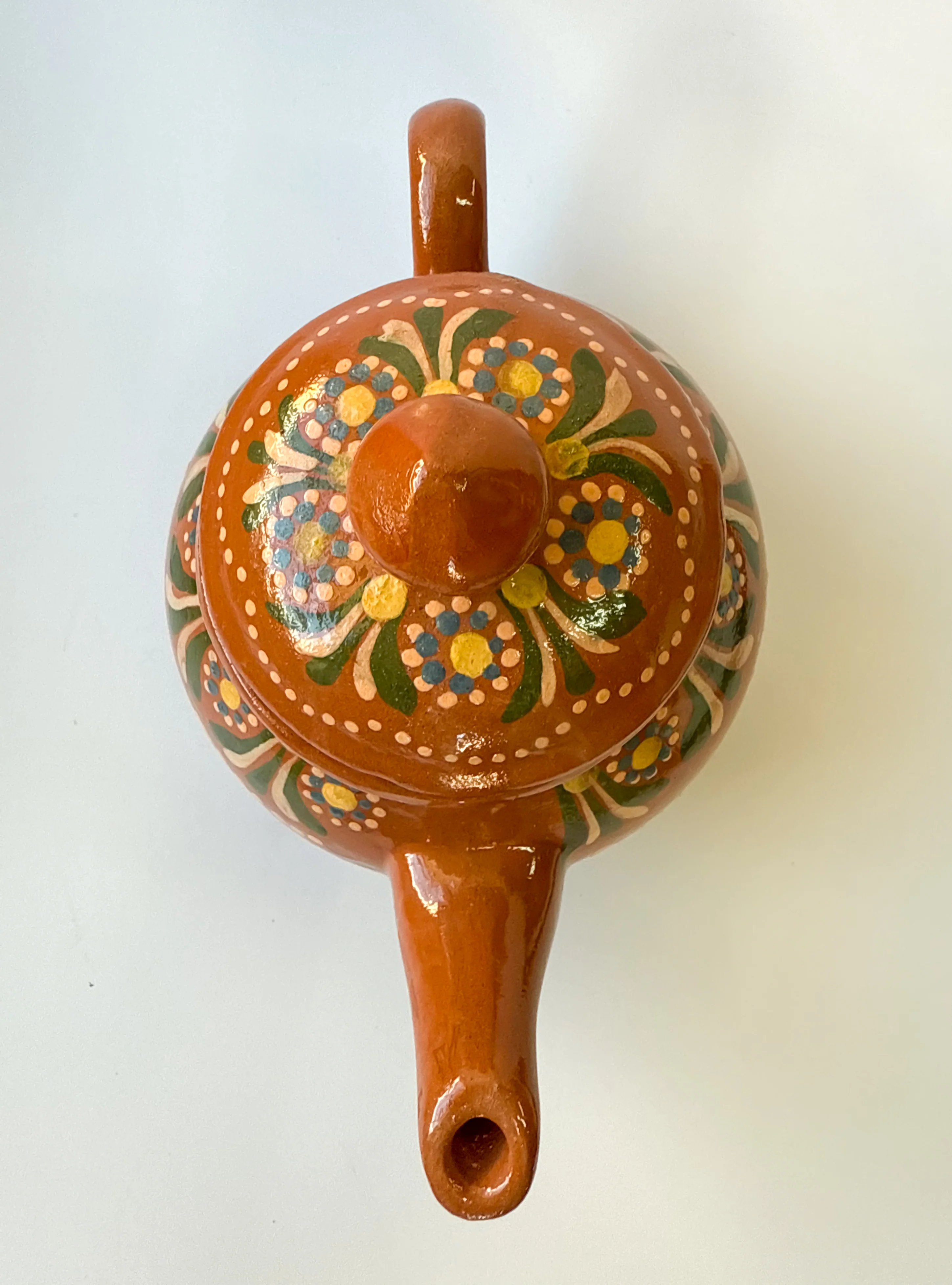 Michoacan Clay Tea Pot Kettle- Tetera de Barro - Image 13