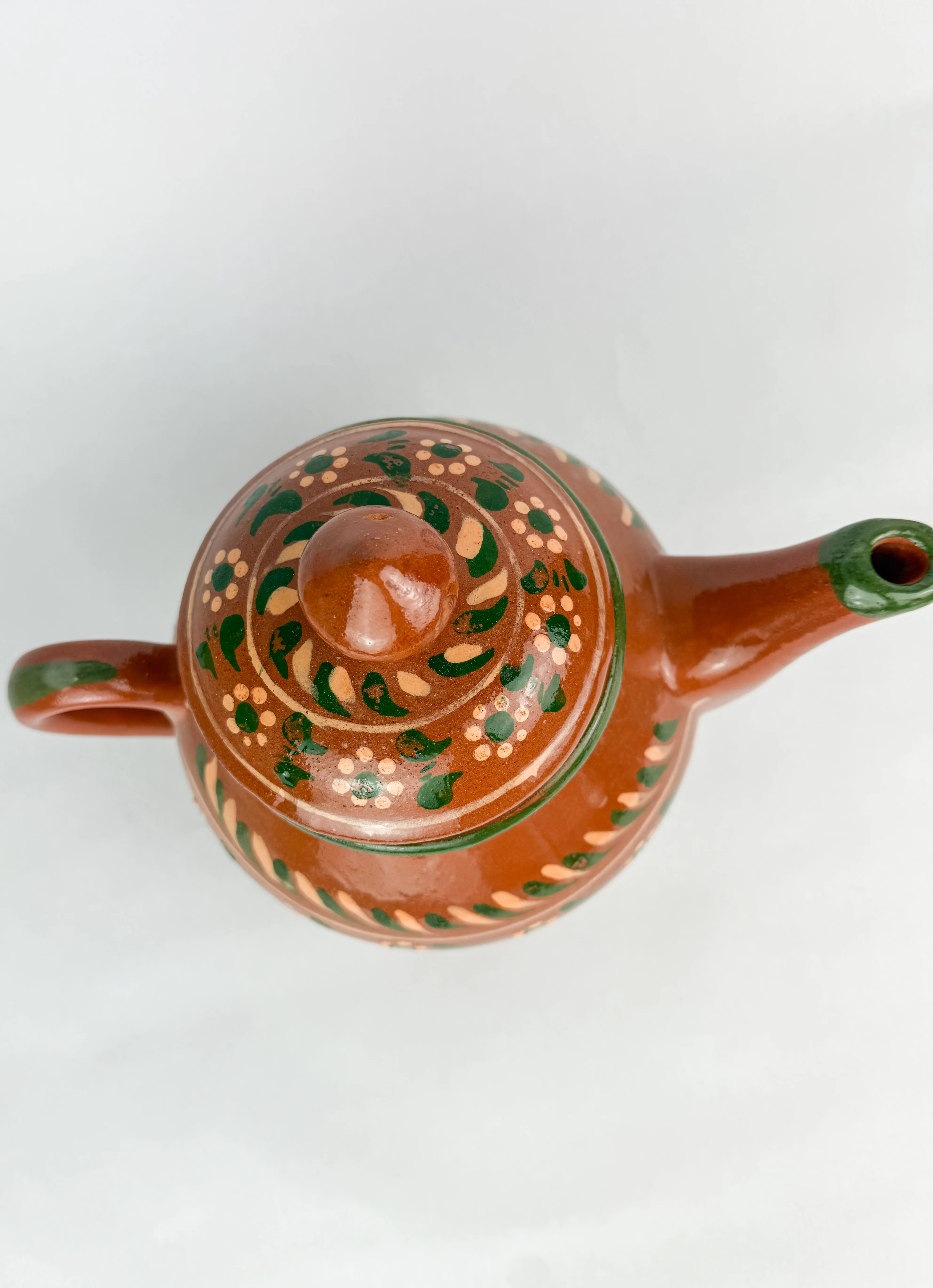 Michoacan Clay Tea Pot Kettle- Tetera de Barro - Image 18