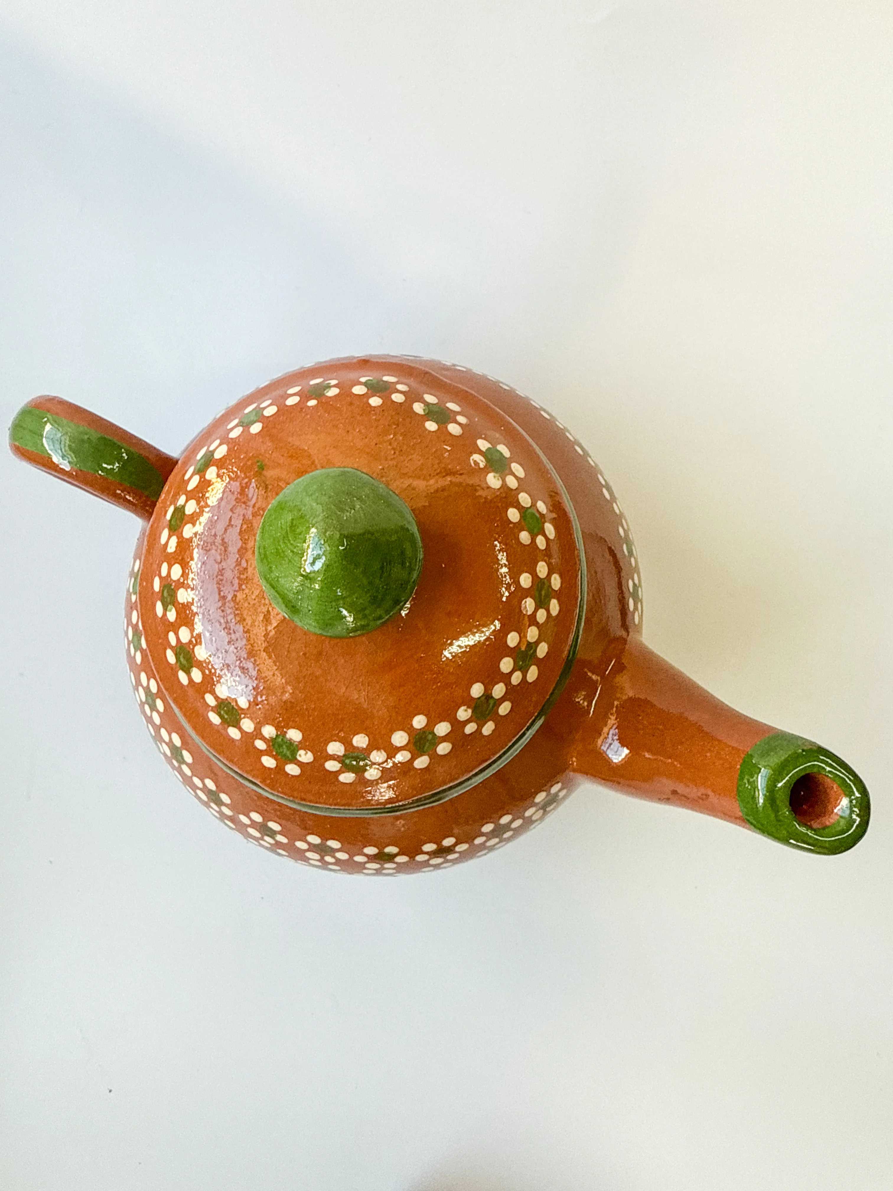 Michoacan Clay Tea Pot Kettle- Tetera de Barro - Image 8