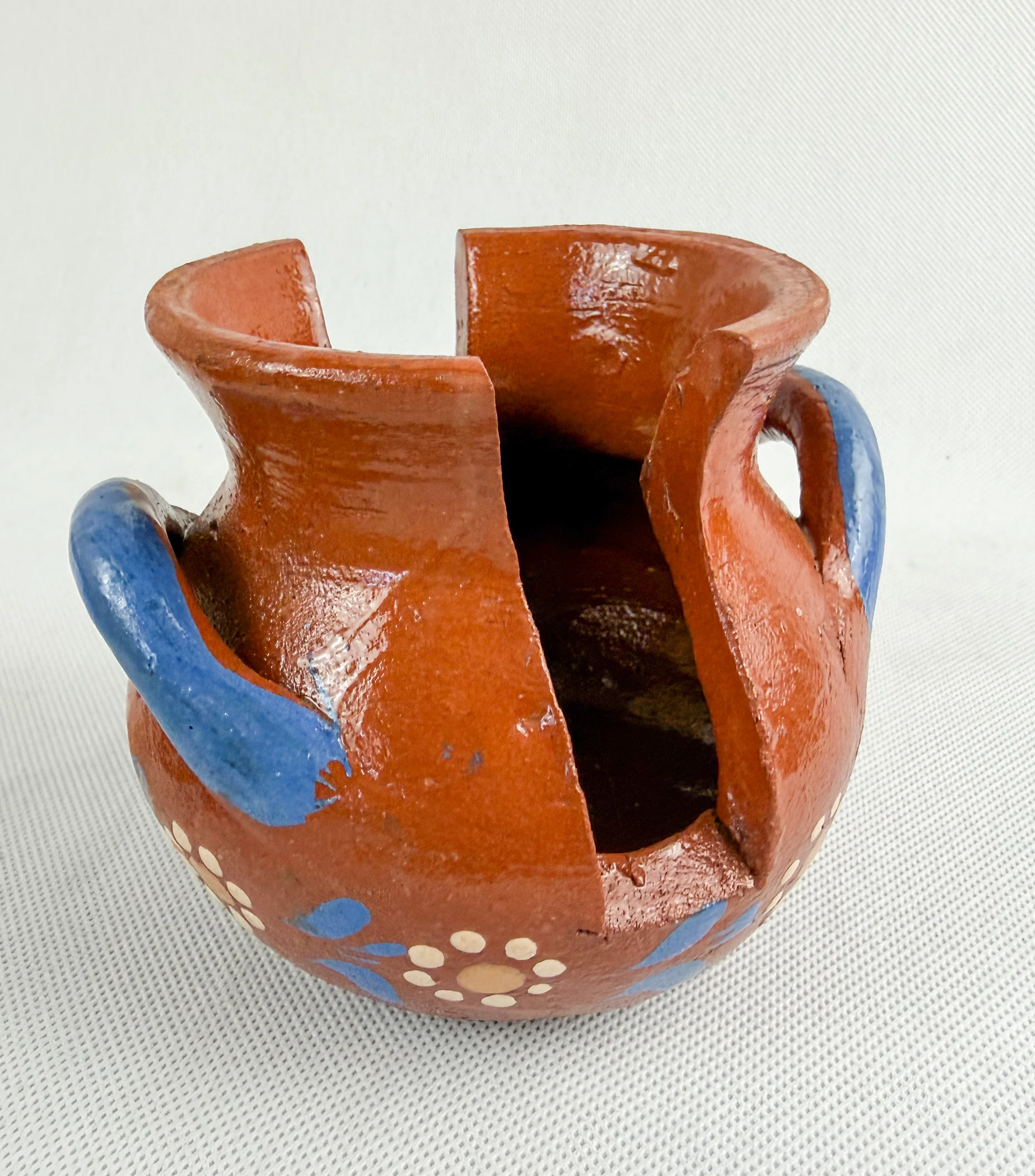 Michoacan Red Clay Pottery Dinnerware Set - Vajilla de Barro - Image 11