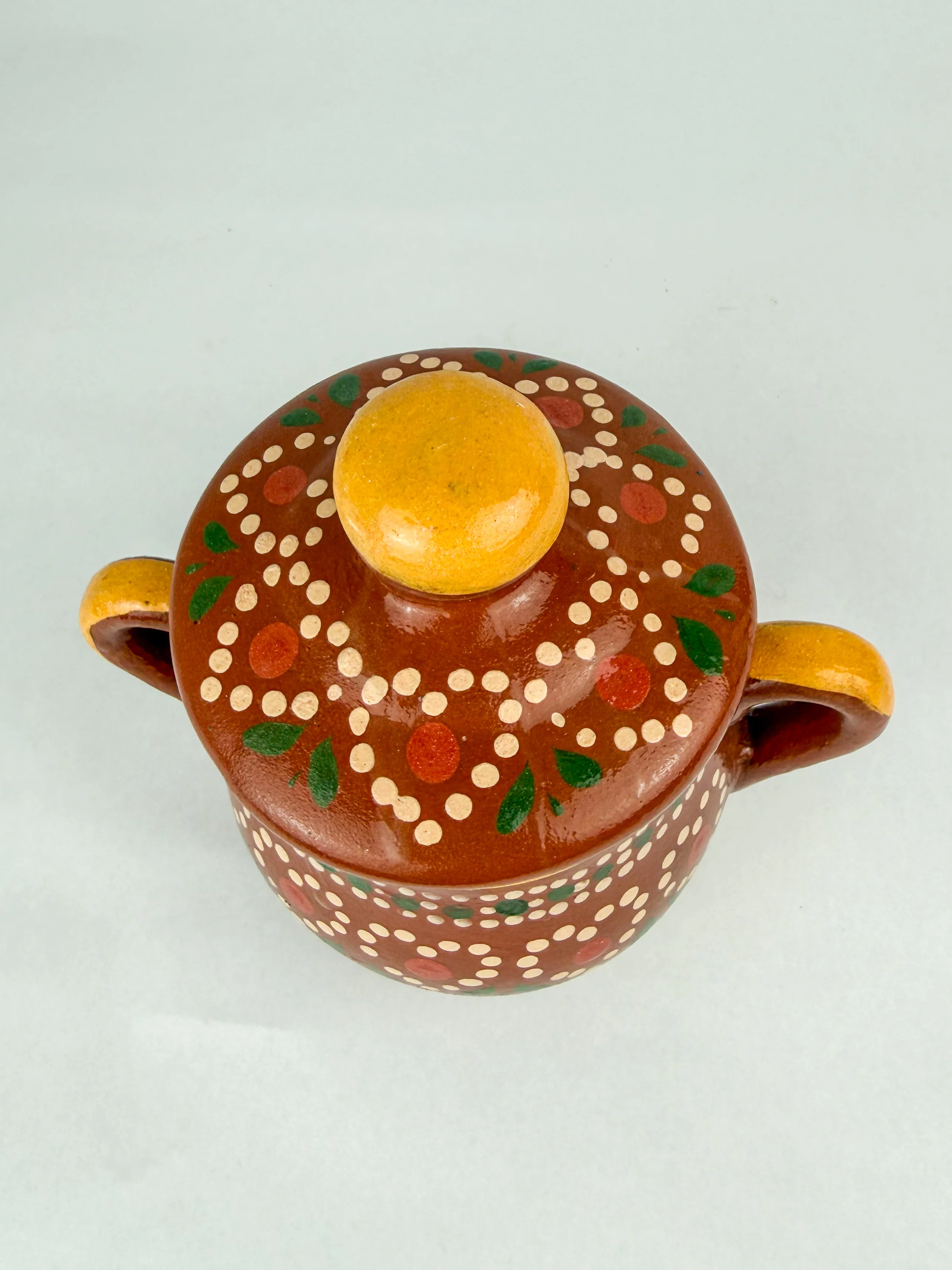 Traditional Clay Sugar Bowl - Azucarera de Barro - Image 3