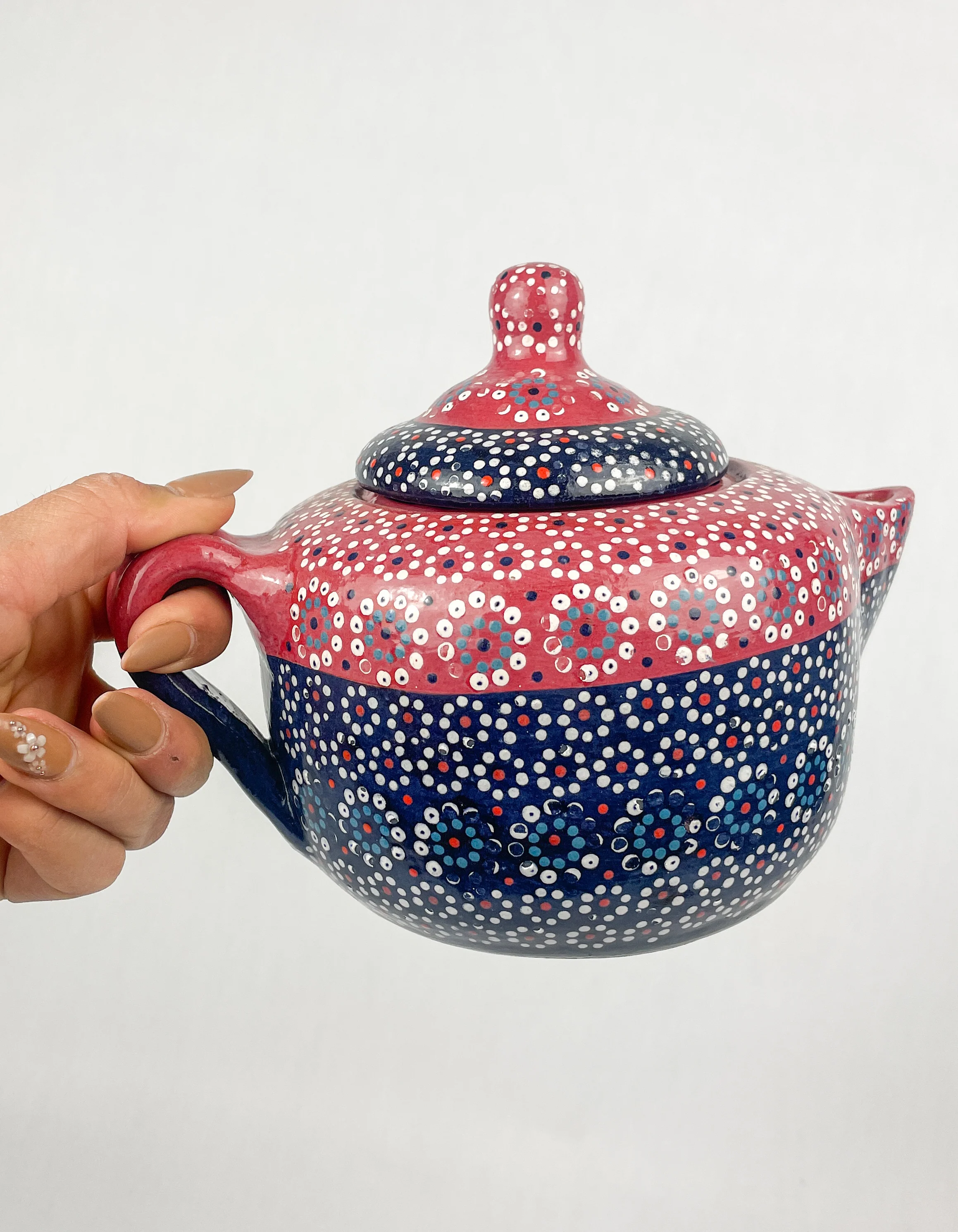 Michoacan Tea Pot Mexican Tea Pot Tetera Coffee Pot Mexican Pot Coffee Mexican Pot - Image 2