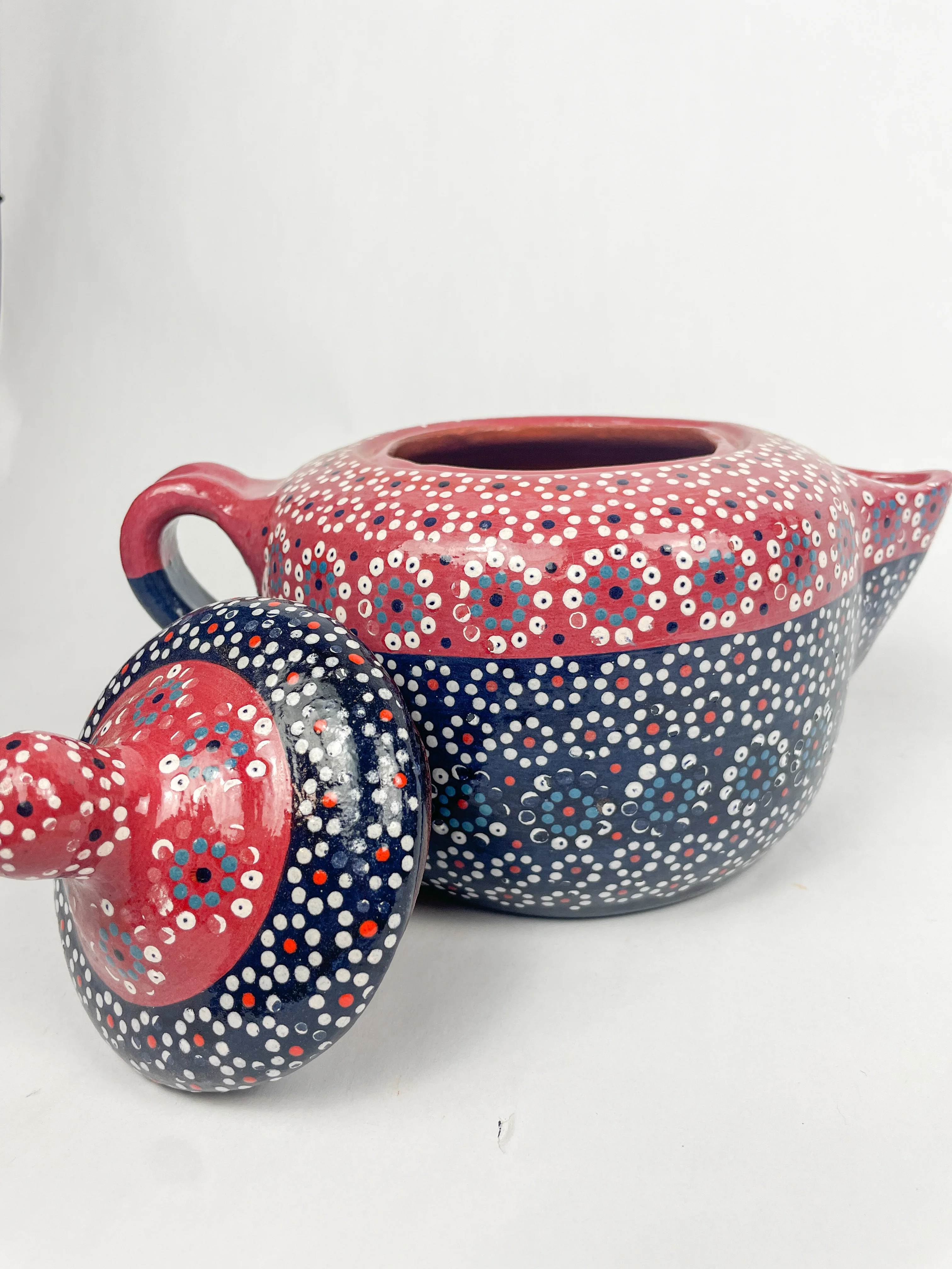 Michoacan Tea Pot Mexican Tea Pot Tetera Coffee Pot Mexican Pot Coffee Mexican Pot - Image 4