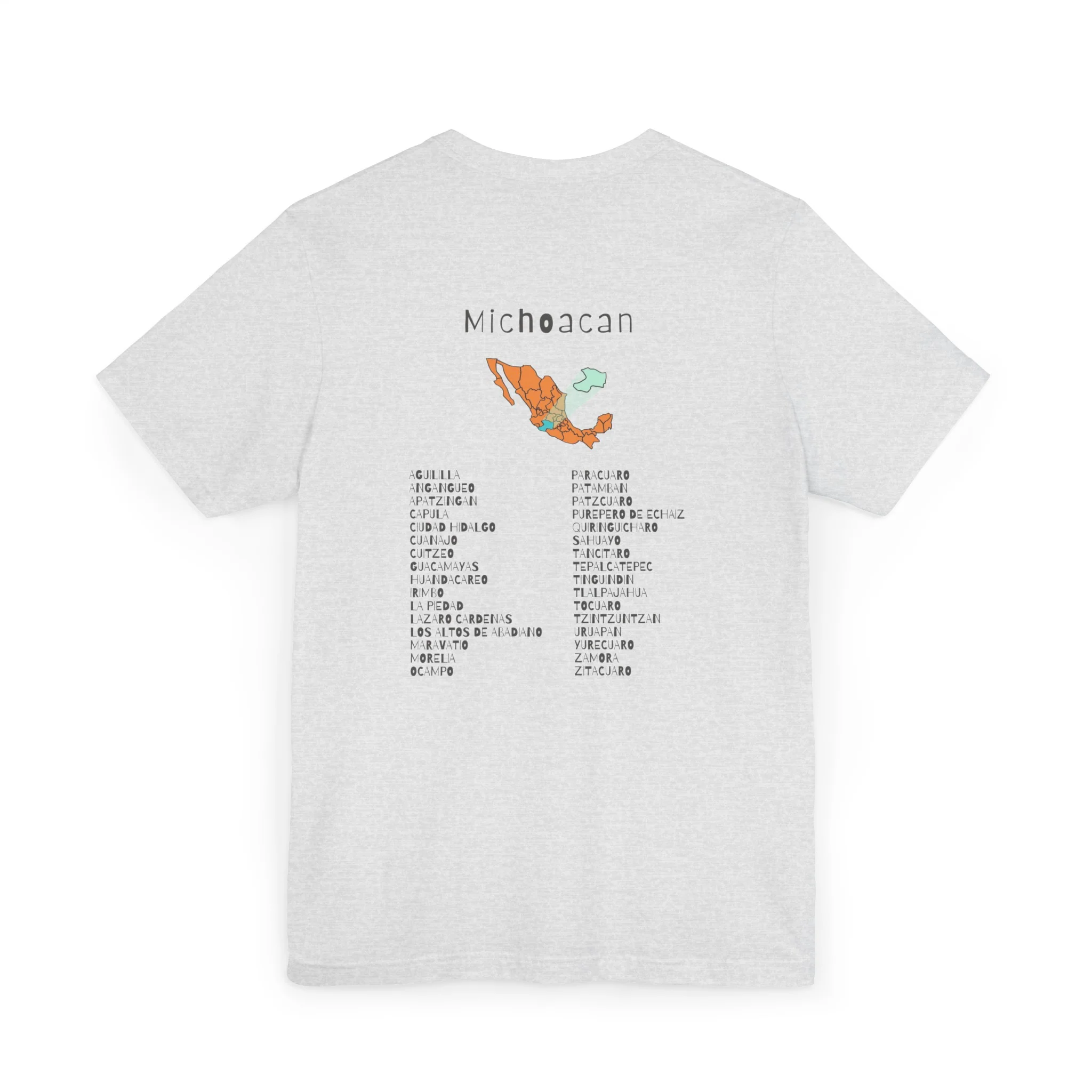 Michoacan Unisex Jersey T-Shirt - Image 12