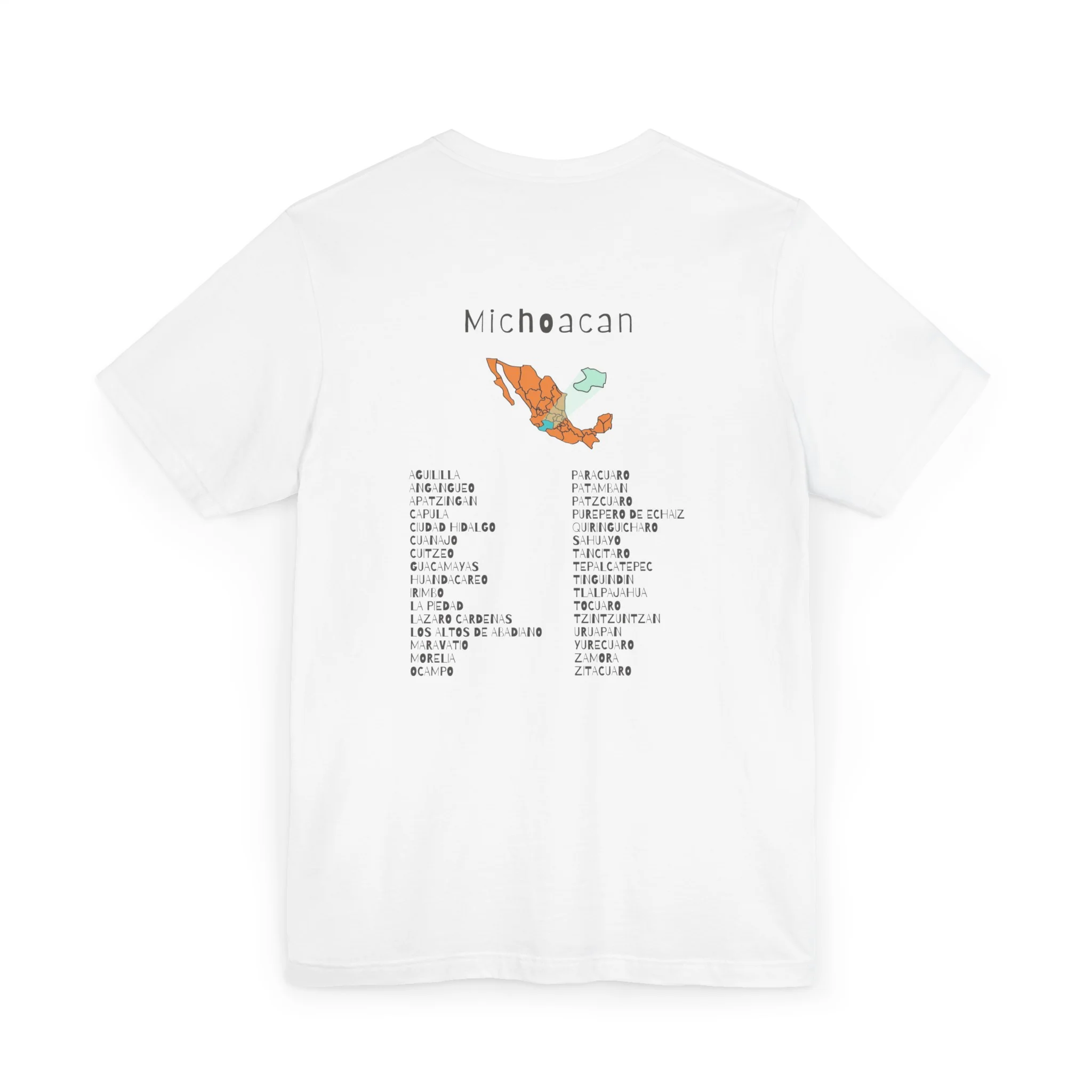 Michoacan Unisex Jersey T-Shirt - Image 9