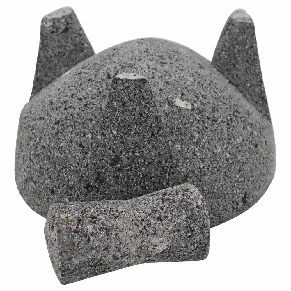 Molcajete Natural Stone 8" - Image 3