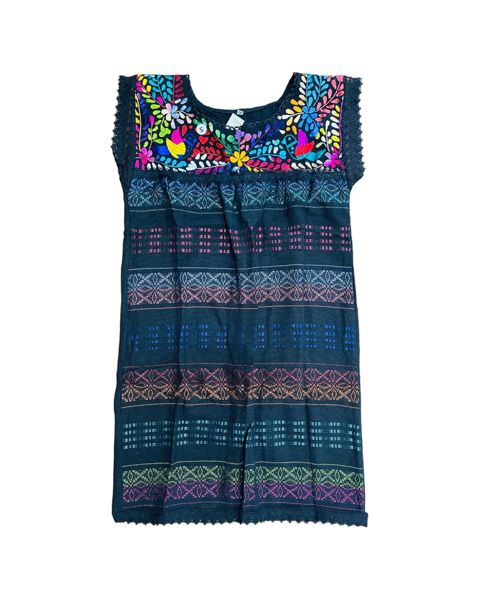 Oaxaca Black Loomed Dress - Image 8