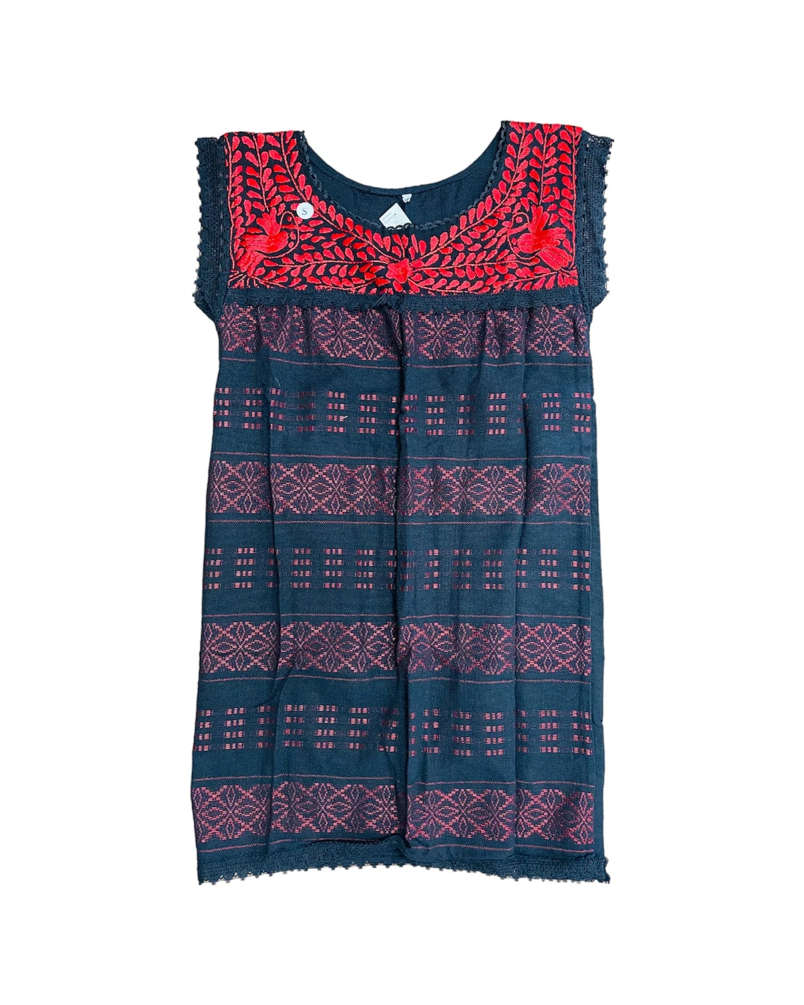 Oaxaca Black Loomed Dress - Image 9