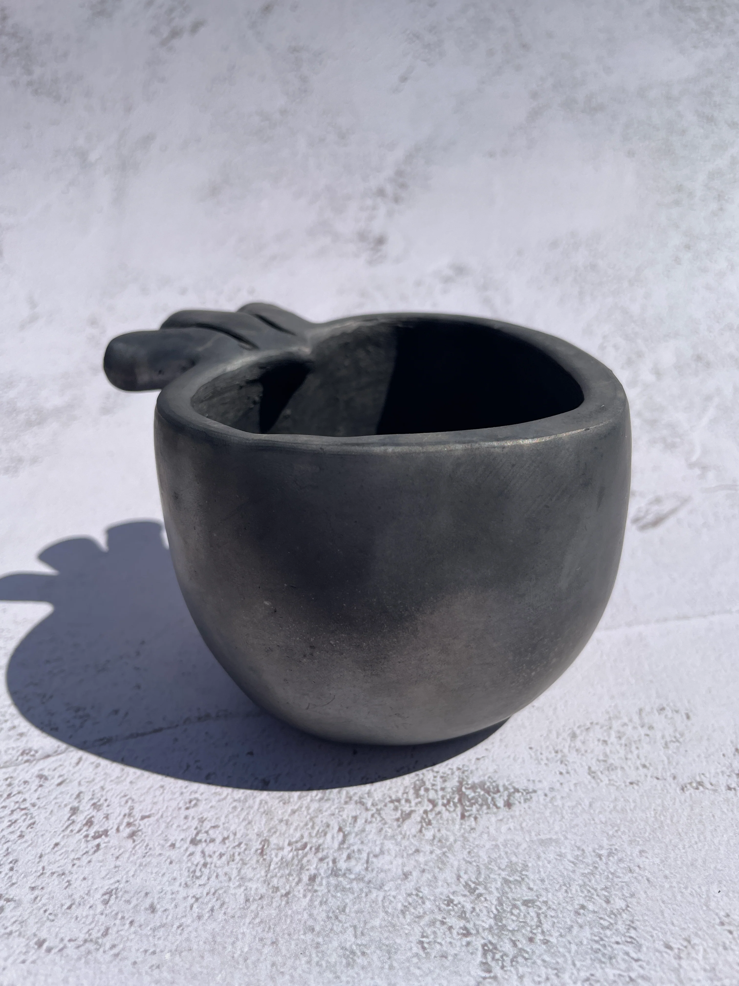 Oaxaca Black Clay Heart Shaped Bowl - Tazón Corazón Barro Negro - Image 8