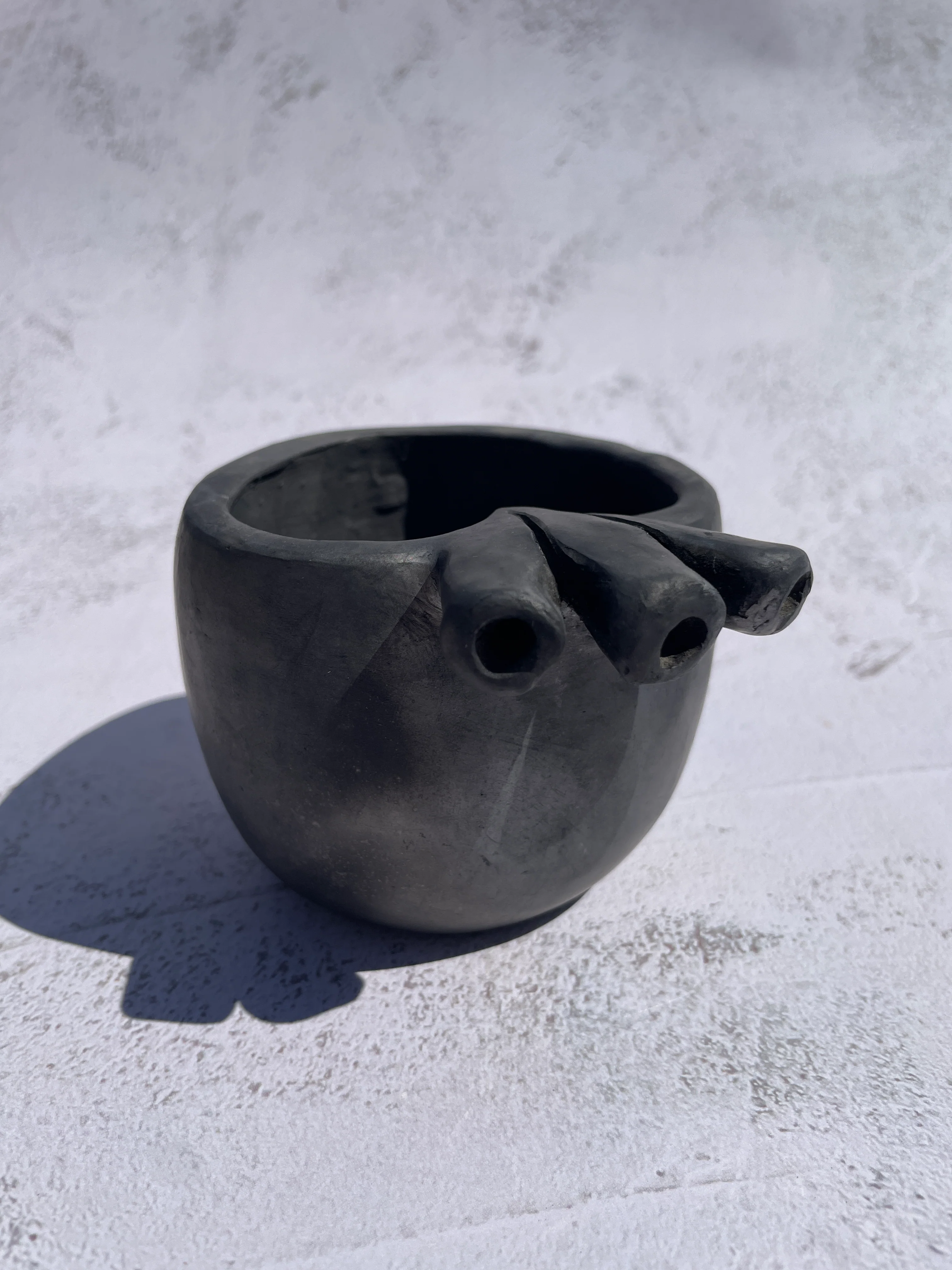 Oaxaca Black Clay Heart Shaped Bowl - Tazón Corazón Barro Negro - Image 9