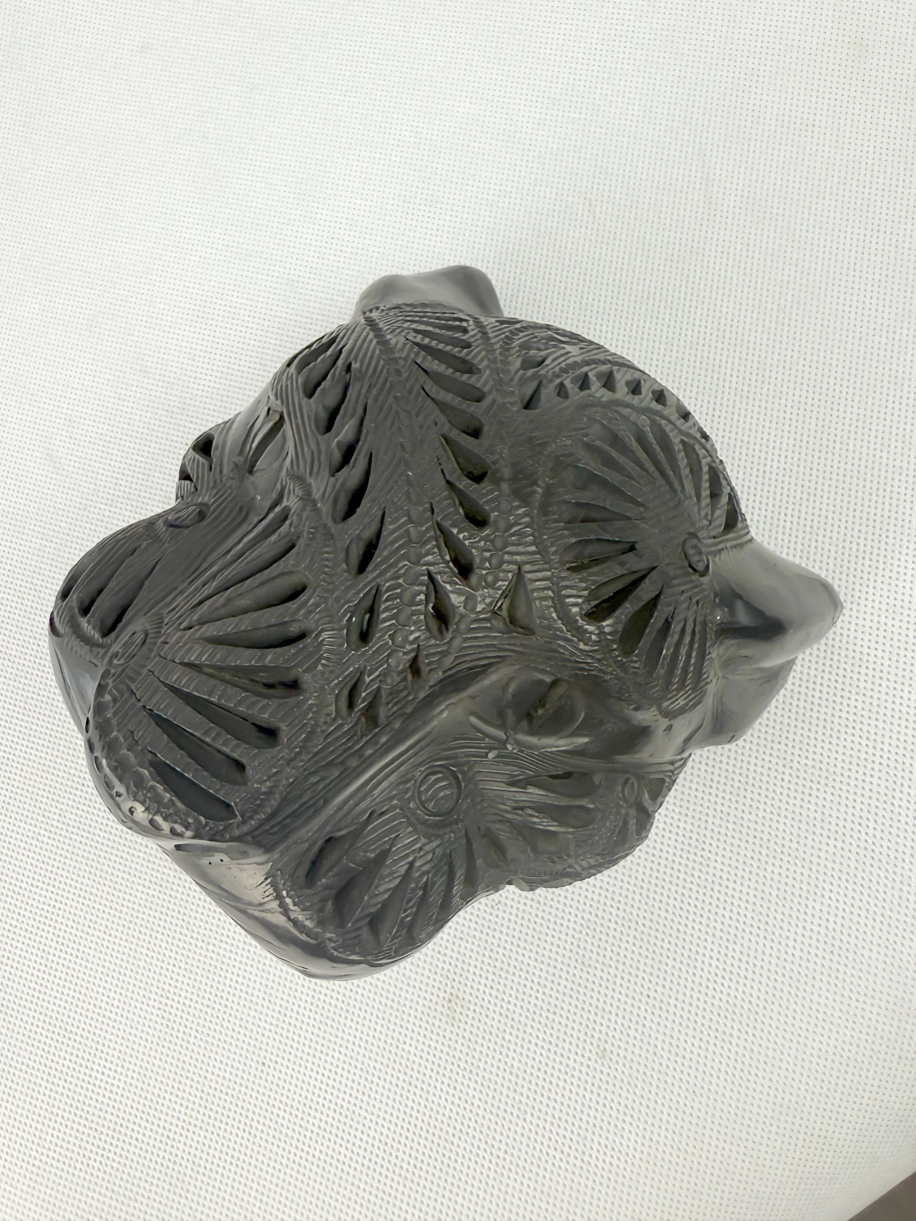 Oaxaca Black Clay Jaguar - Barro Negro Black Jaguar - Image 3