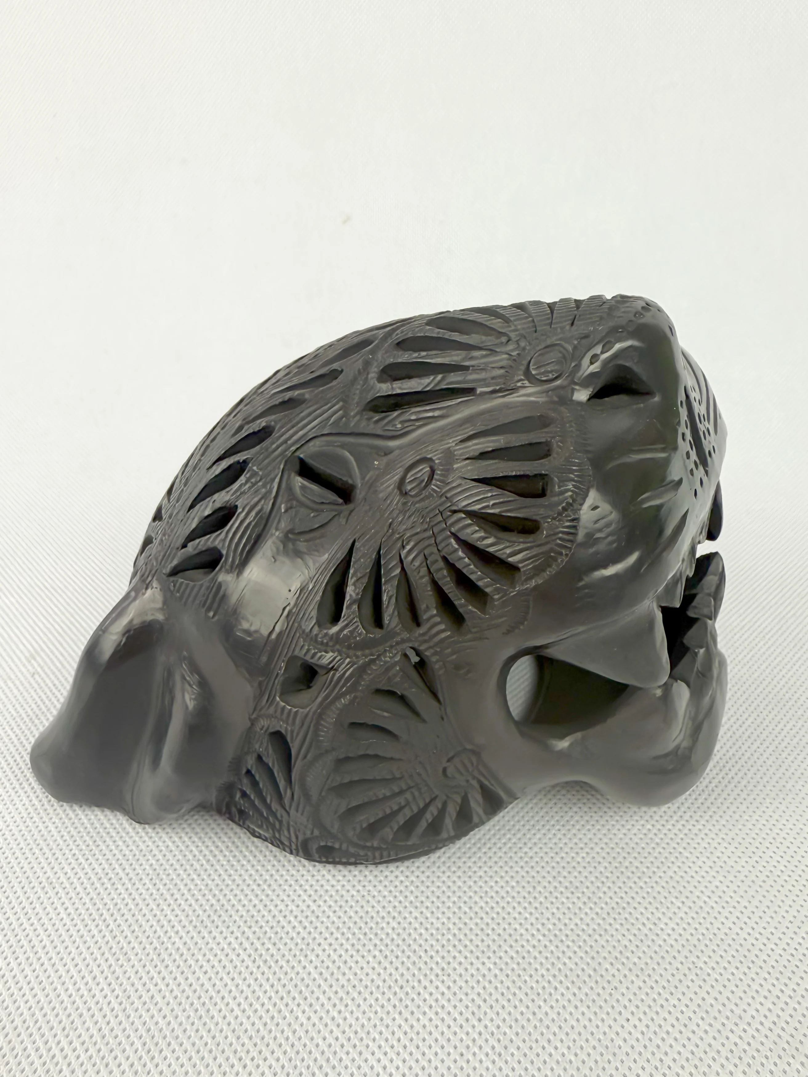 Oaxaca Black Clay Jaguar - Barro Negro Black Jaguar - Image 4