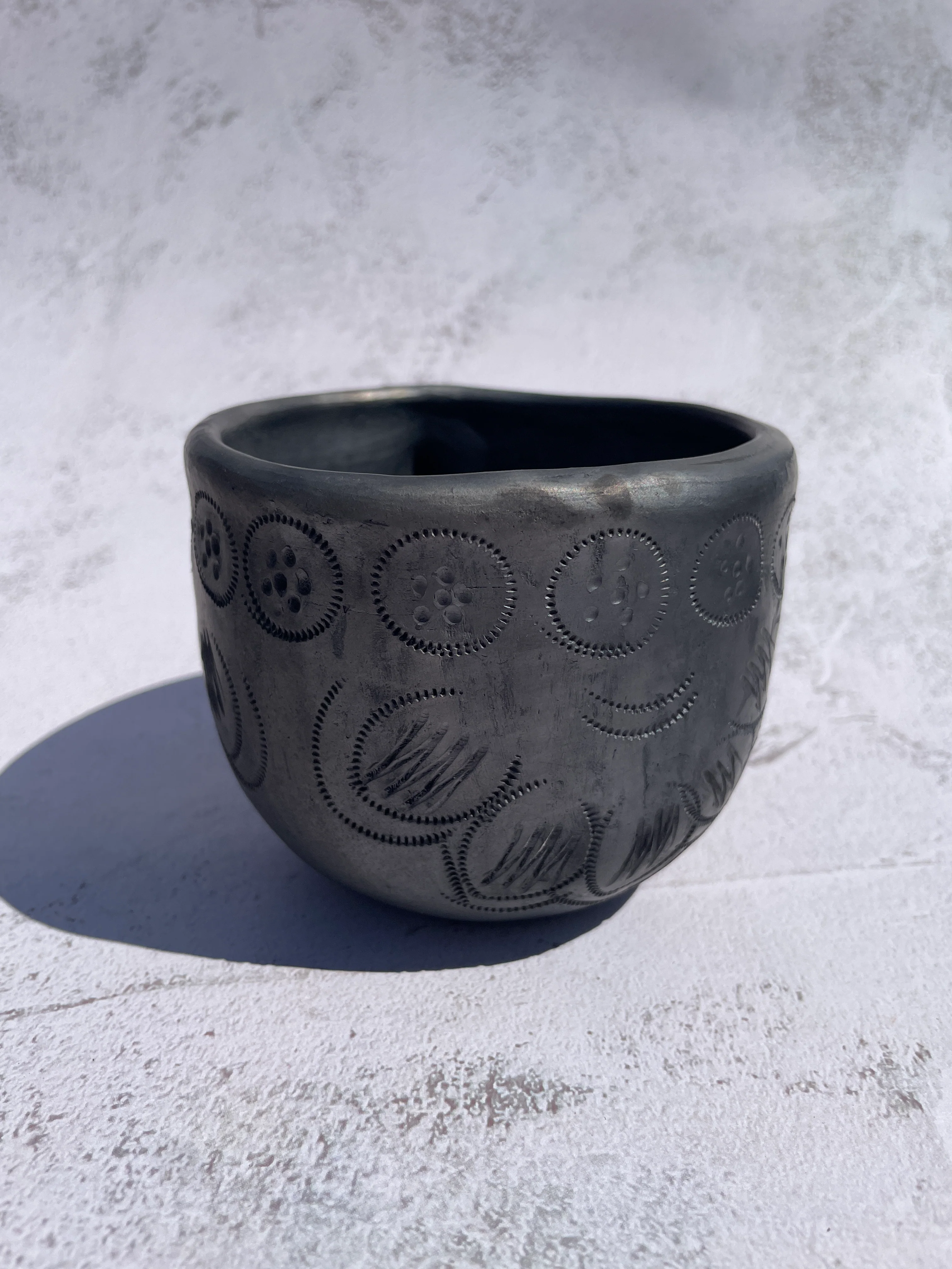 Oaxaca Black Clay Mugs - Taza Barro Negro - Image 7