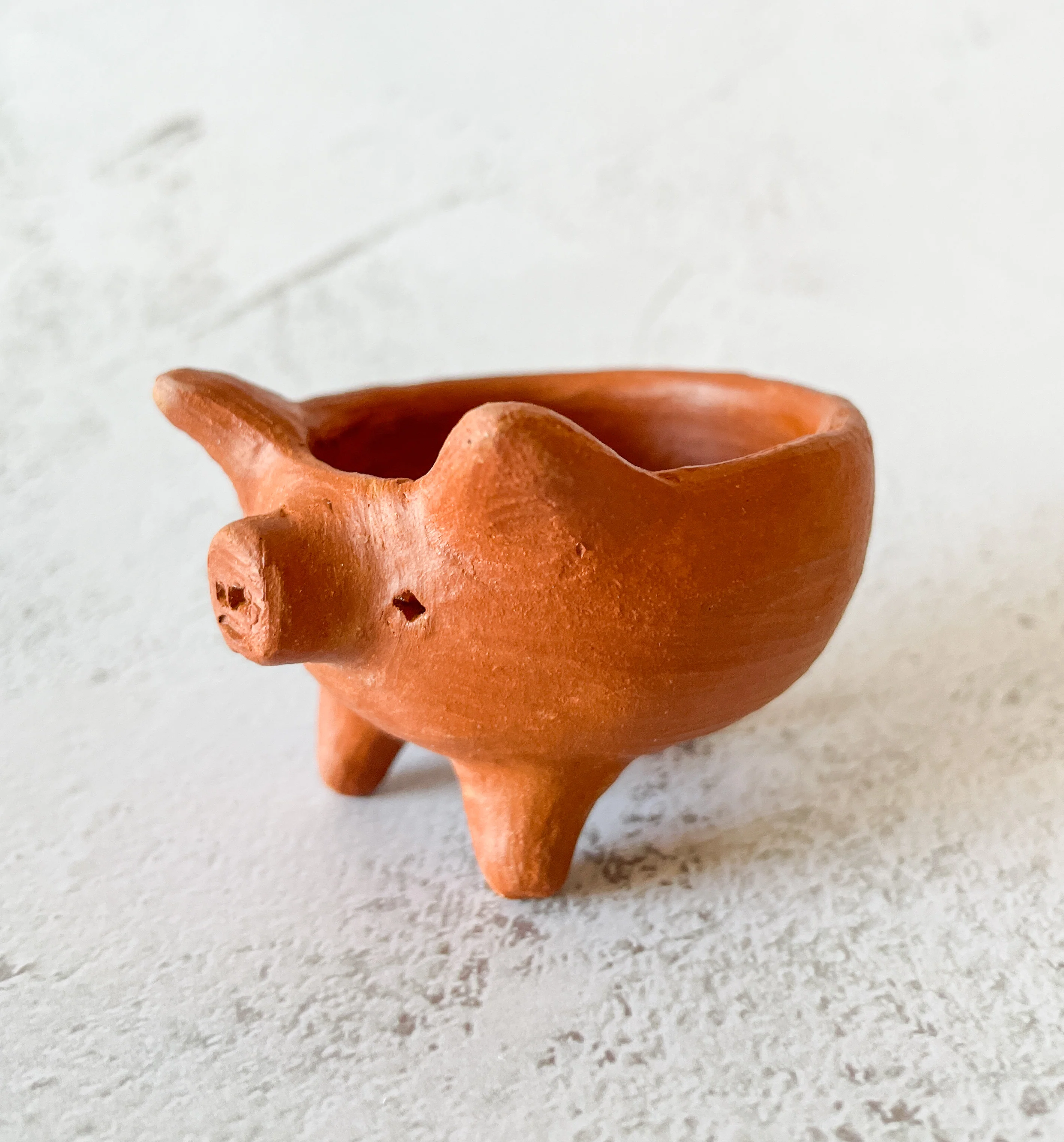 Oaxaca Pottery Red Clay Marranito Mini Puerquitos de Barro Rojo Oaxaca Red Clay Pottery - Image 3