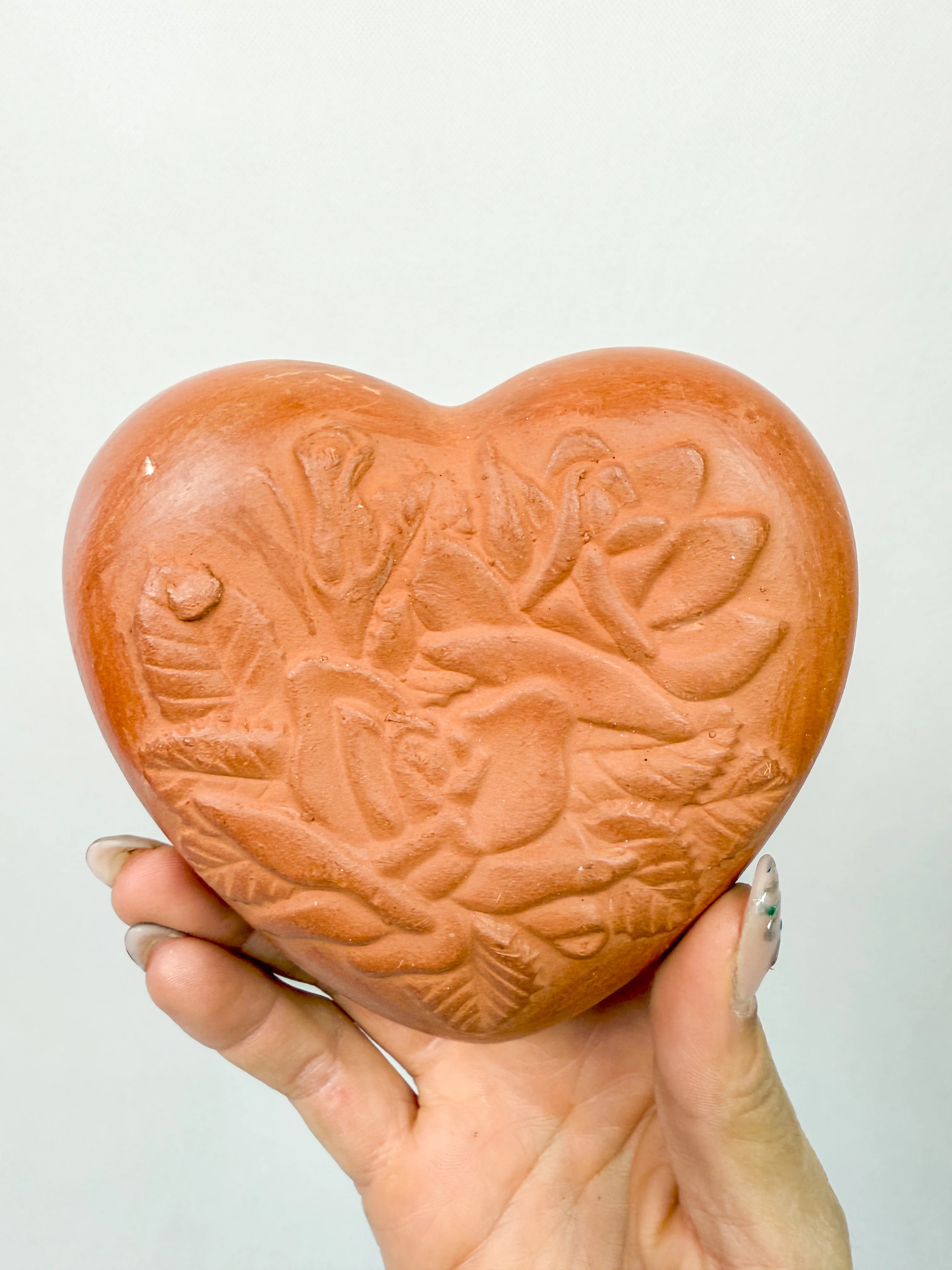 Oaxaca Red Clay Heart Bowls - Corazon Tazones Barro - Image 10