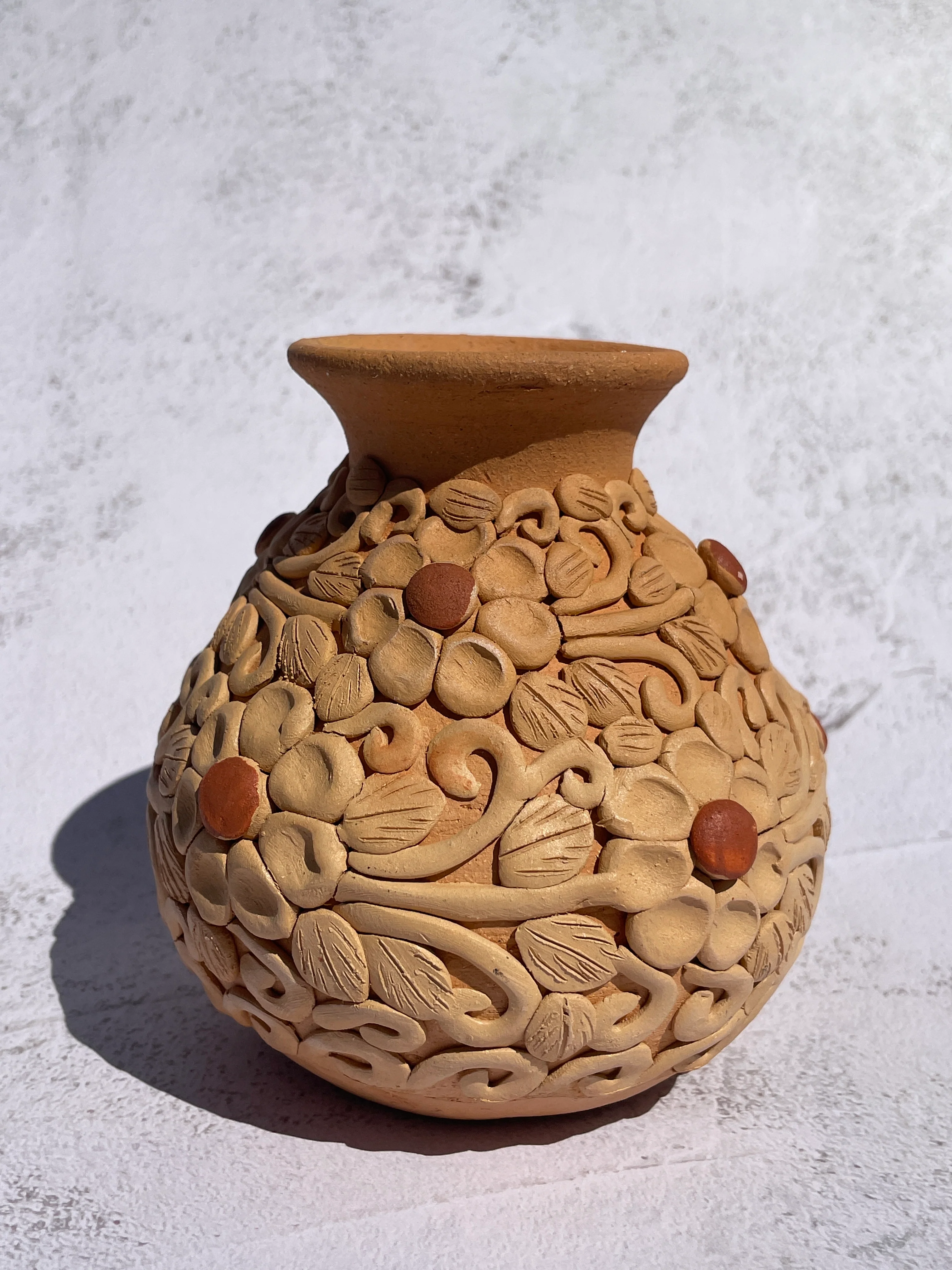 Oaxaca Pottery Small Vase Mexican Vase - Image 10