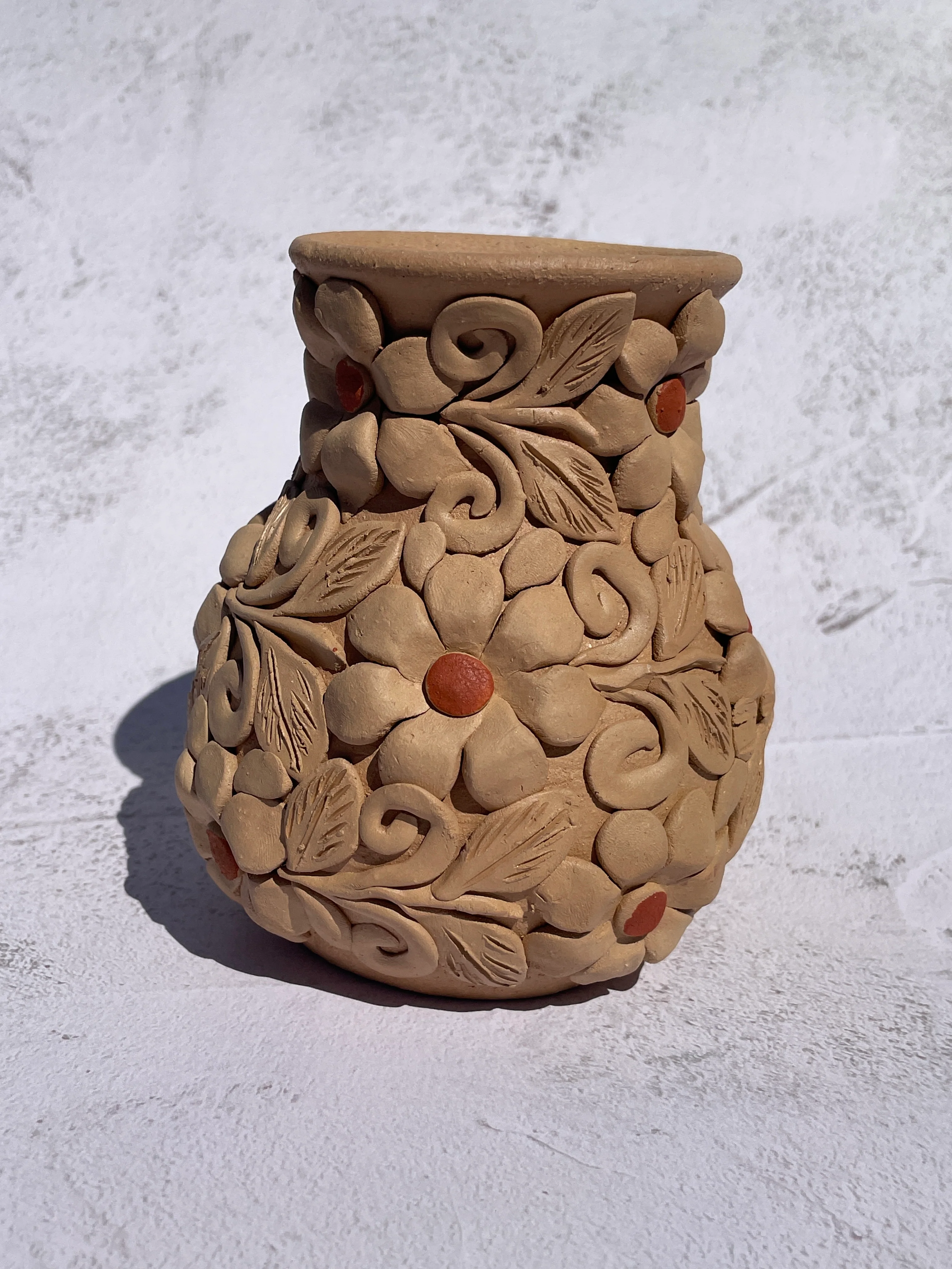 Oaxaca Pottery Small Vase Mexican Vase - Image 6