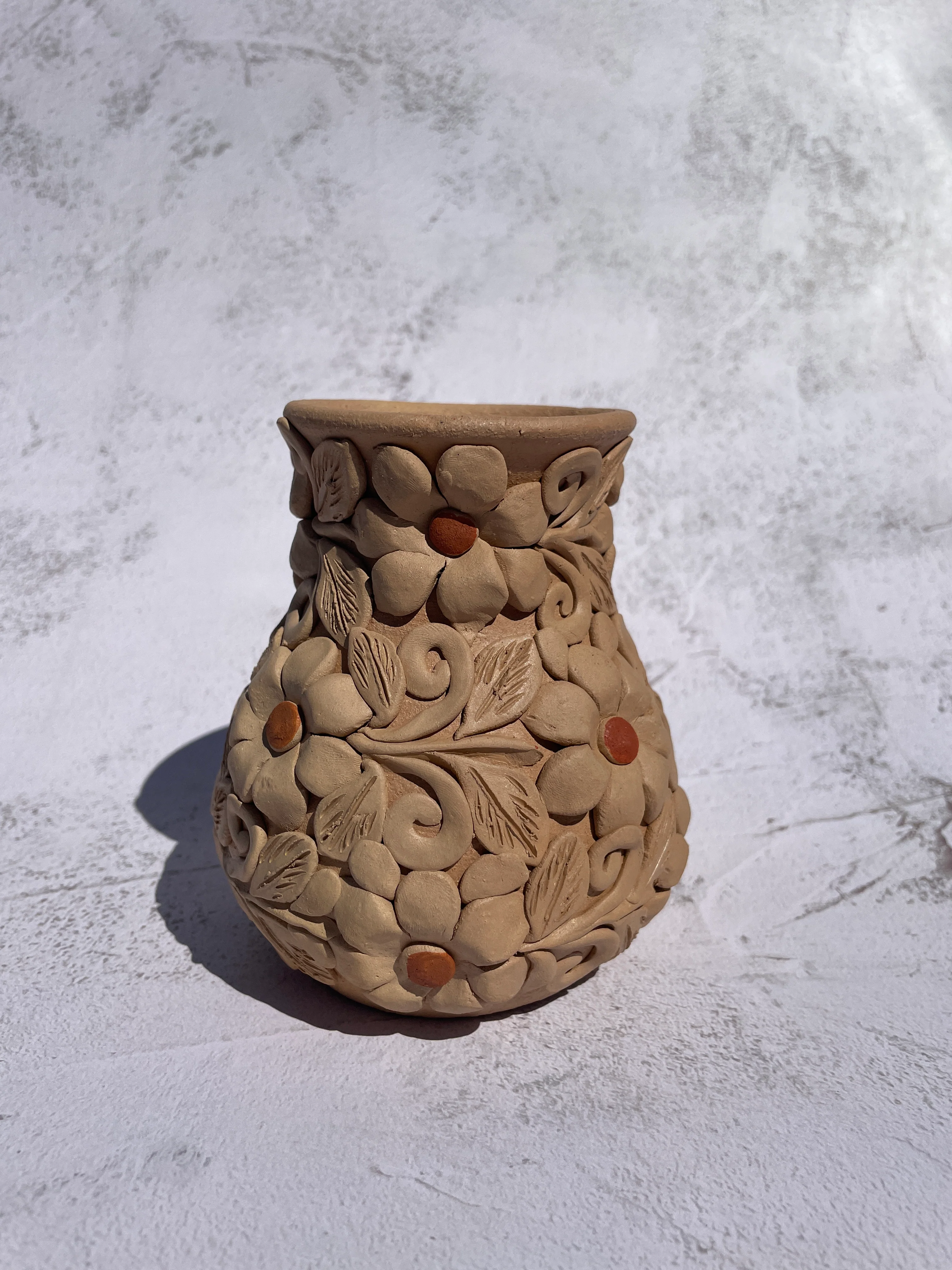 Oaxaca Pottery Small Vase Mexican Vase - Image 7