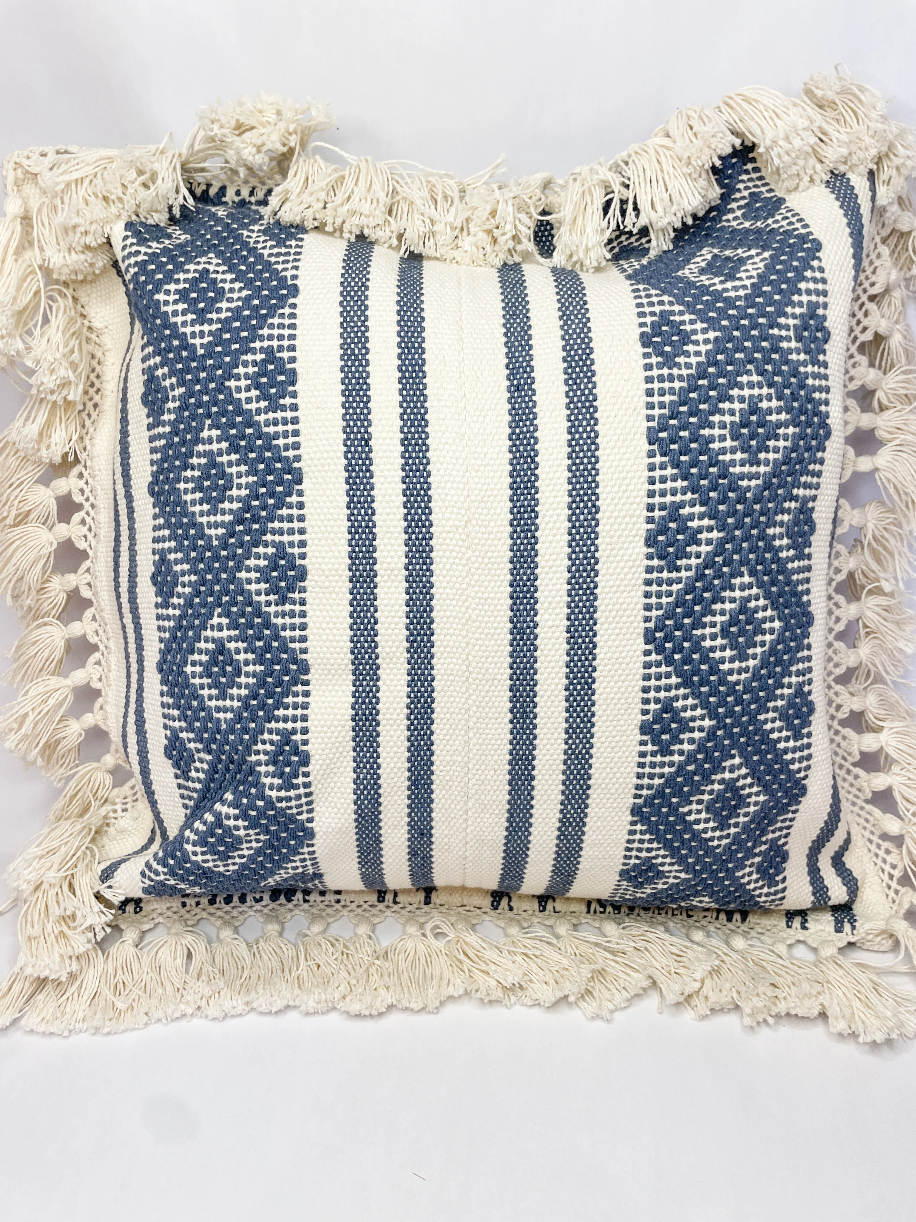 Oaxaca Handwoven Pillow Cover 18 x 18 in - Image 3