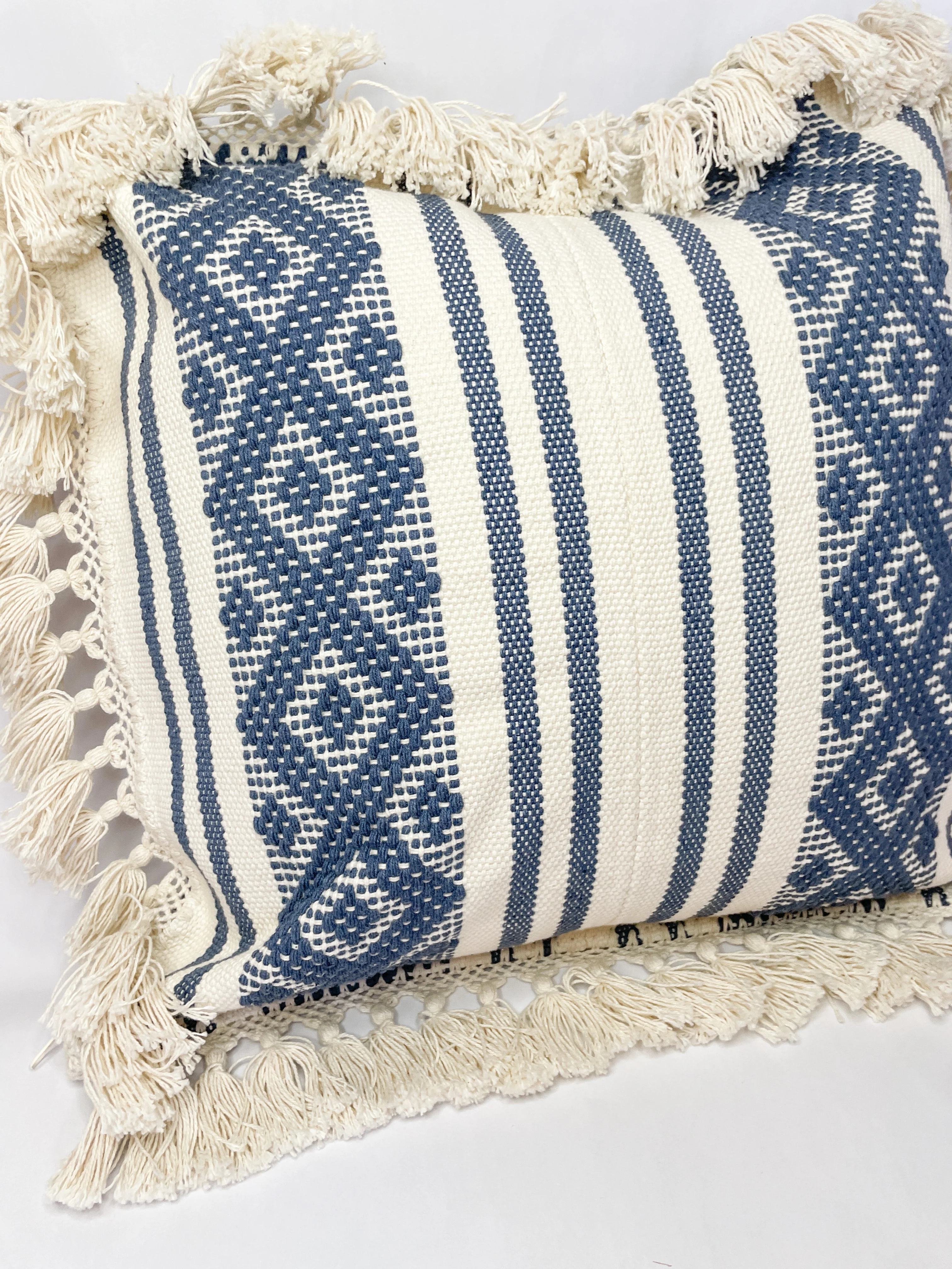 Oaxaca Handwoven Pillow Cover 18 x 18 in - Image 4