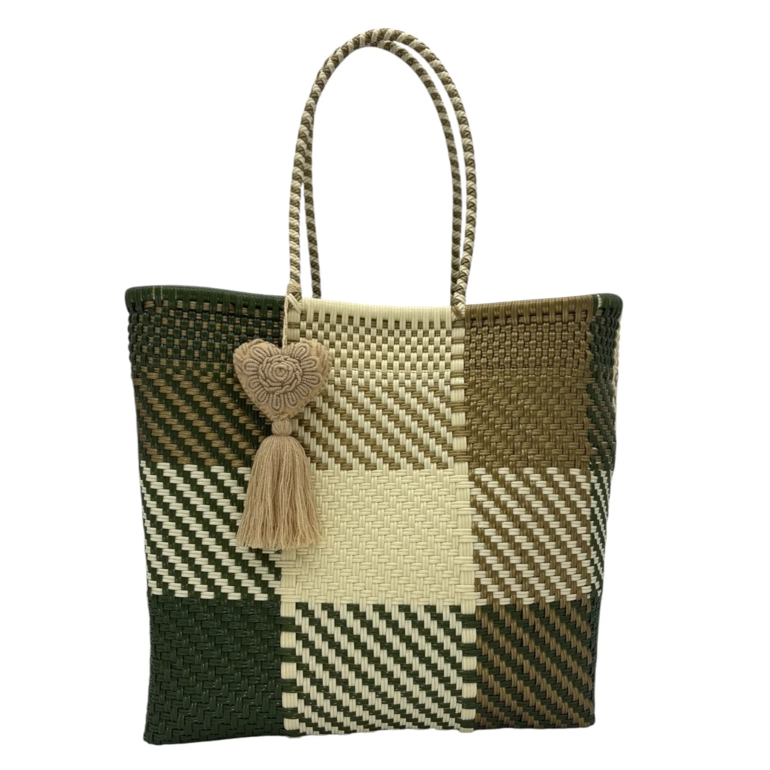 Olive Collection Mexican Market Bag Grocery Bag - Image 3