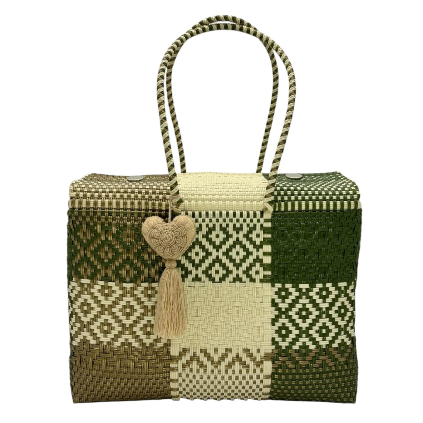 Olive Collection Mexican Market Bag Grocery Bag - Image 5