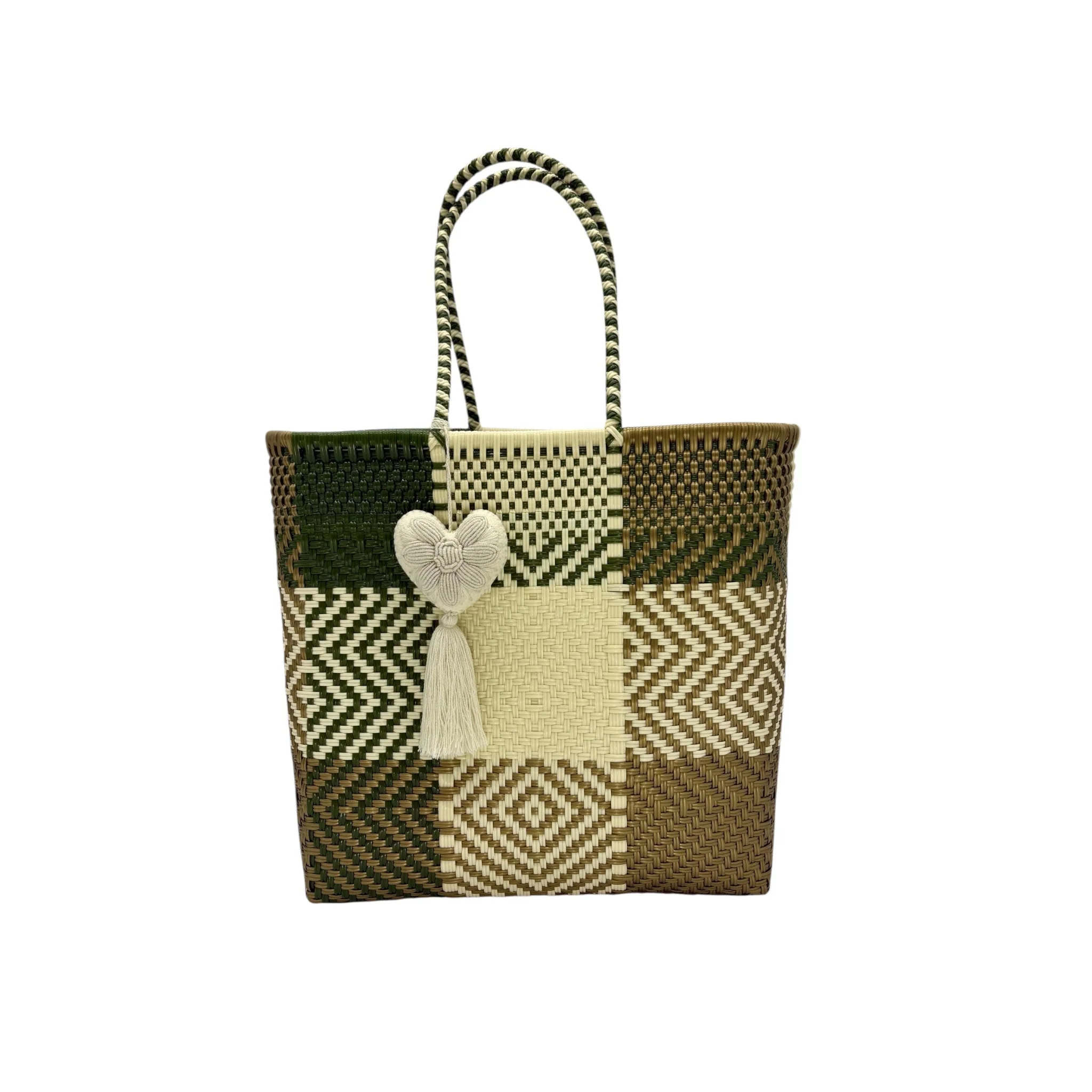 Olive Collection Mexican Market Bag Grocery Bag - Image 6