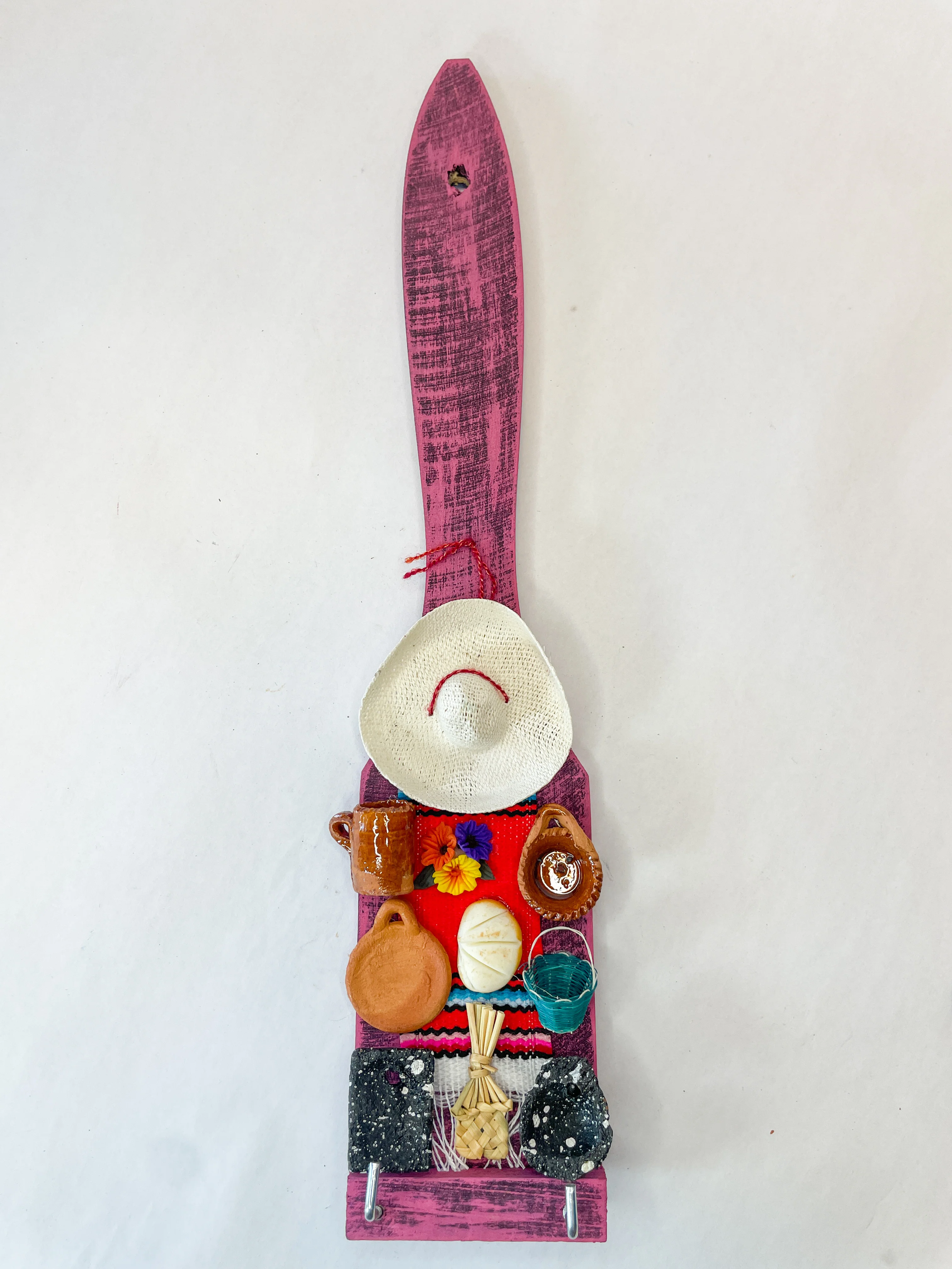 Personalized Wooden Spoons Mini Trastero Spoon Cuchara con Minis Mini Clay Miniature Clay - Image 7