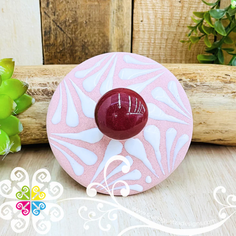 Pink Espiga Sugar Bowl - Image 4