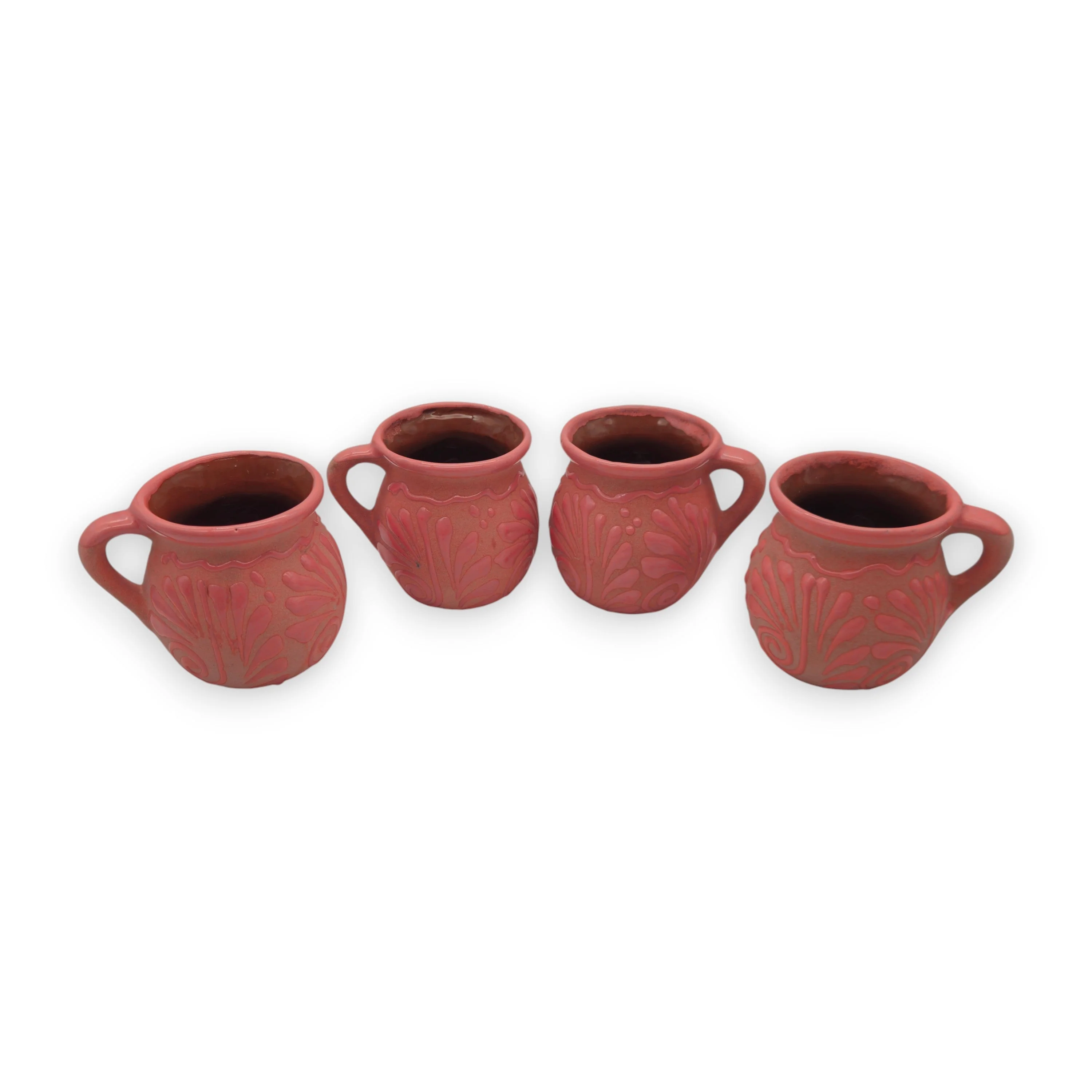 Wholesale Pink Talavera Mug | Authentic Handmade Mexican Clay Jarrito - Image 5