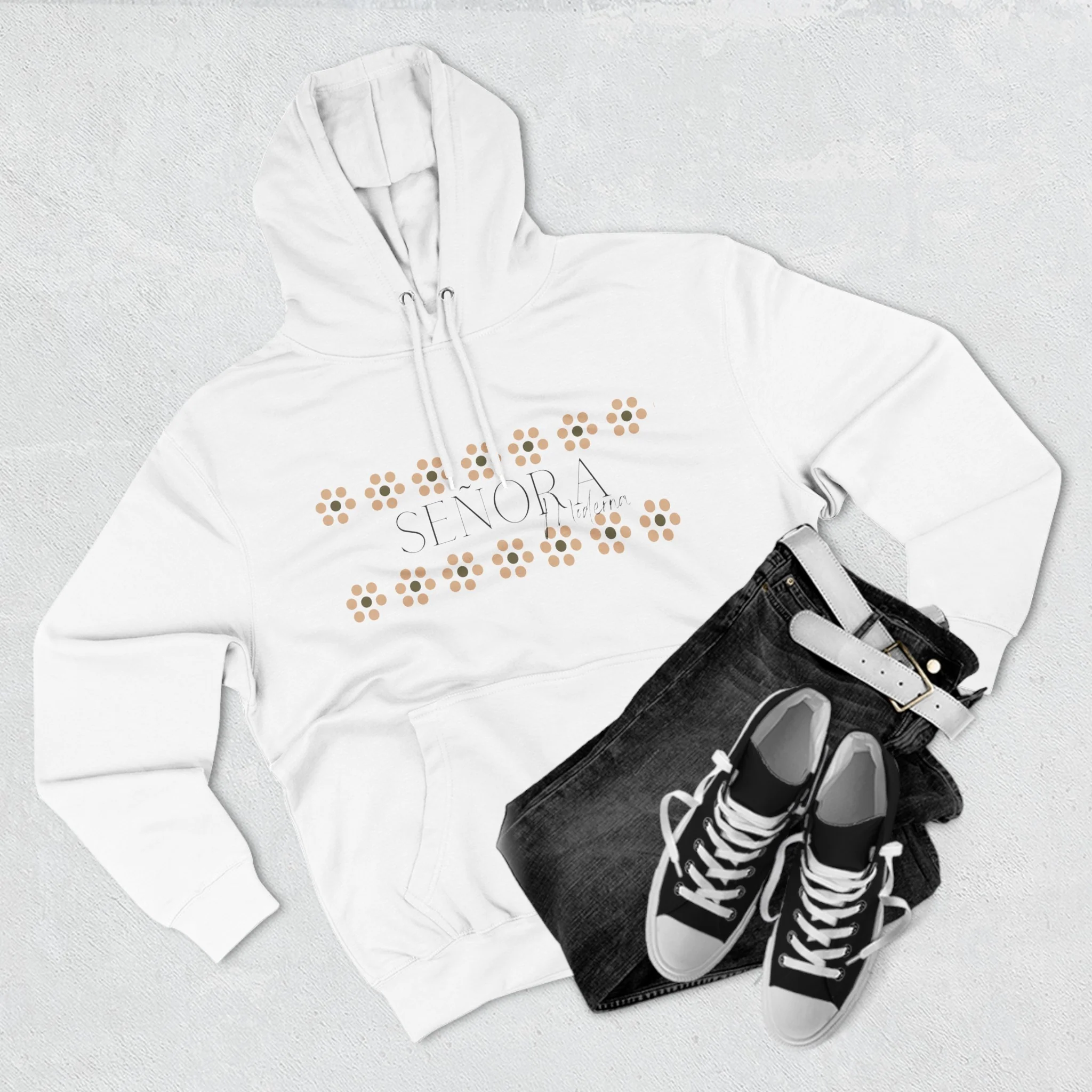 Señora Moderna Barro Hoodie - Latin Culture Clothing - Image 11